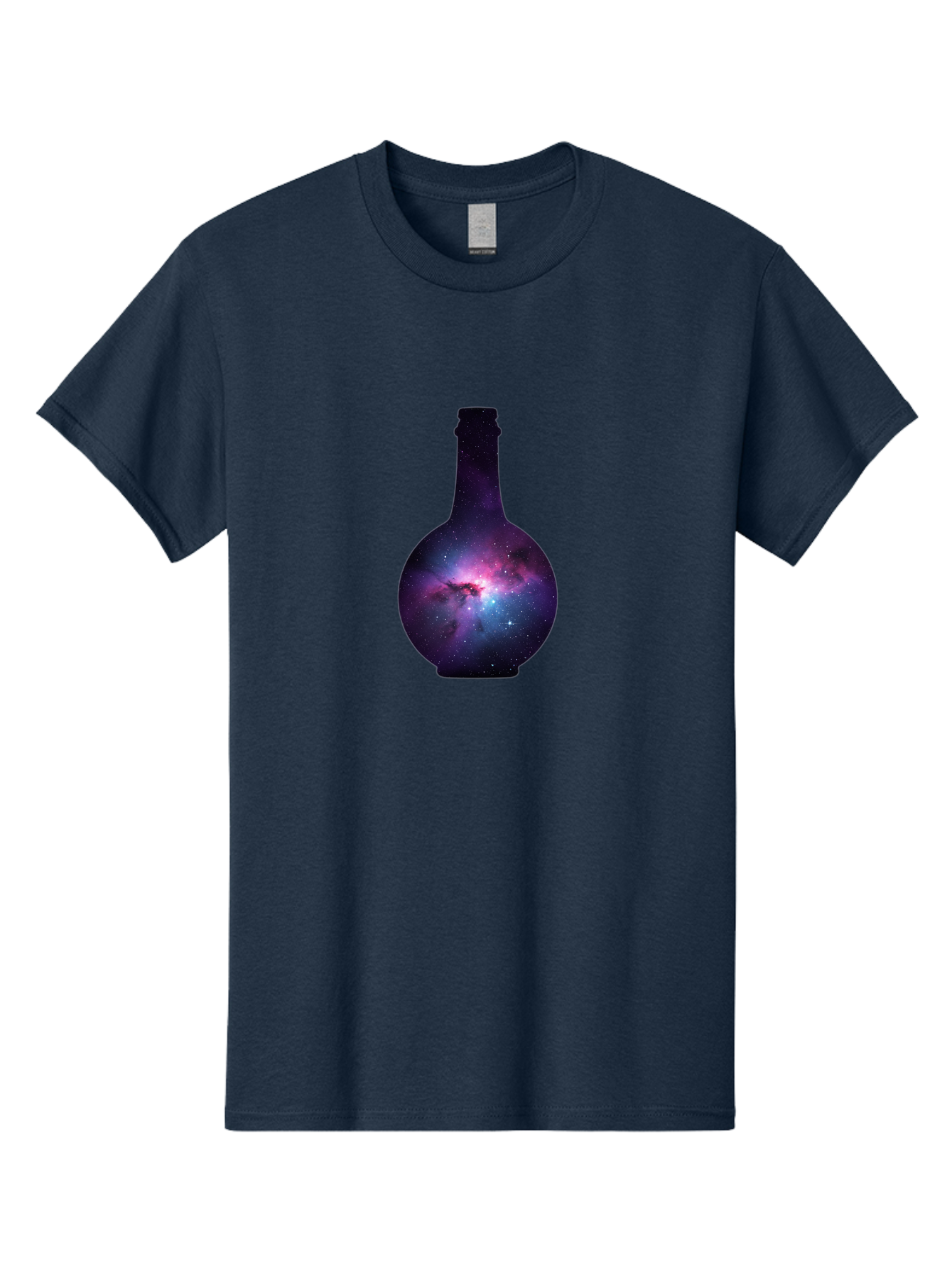 Galaxy-Bottle-11 Men'S Graphic Tee, 100% Cotton, Comfortable Casual Summer Wear, Machine Washable, Vintage Camera, Old Camera, Antique Camera, Black Camera, Classic Photography, Photography Equipment, Nostalgic Device, Film Camera, Camera Art Bai941