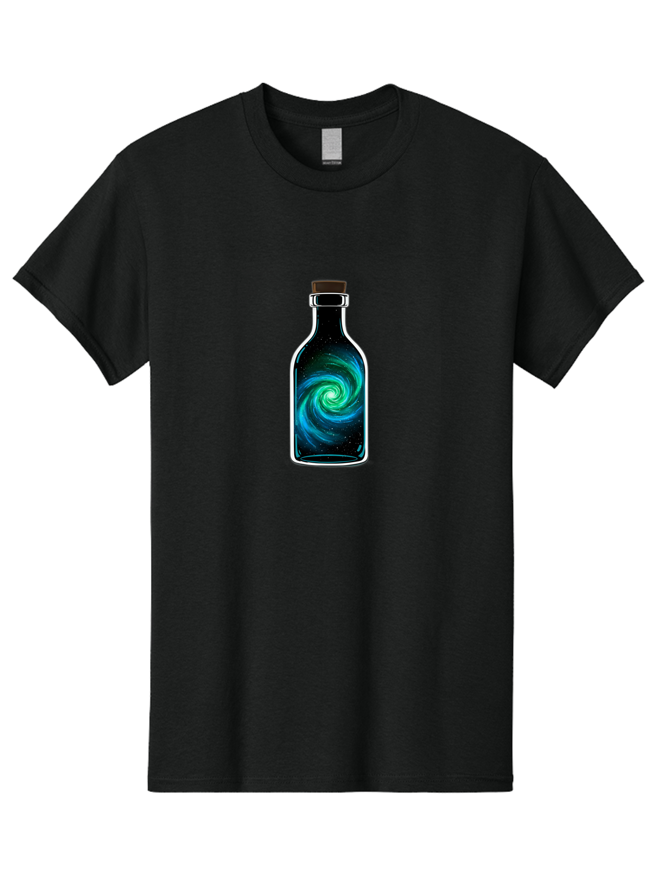 Galaxy-Bottle-12 Men'S Graphic Tee, 100% Cotton, Comfortable Casual Summer Wear, Machine Washable, Vintage Camera, Old Camera, Antique Camera, Black Camera, Classic Photography, Photography Equipment, Nostalgic Device, Film Camera, Camera Art Bai942