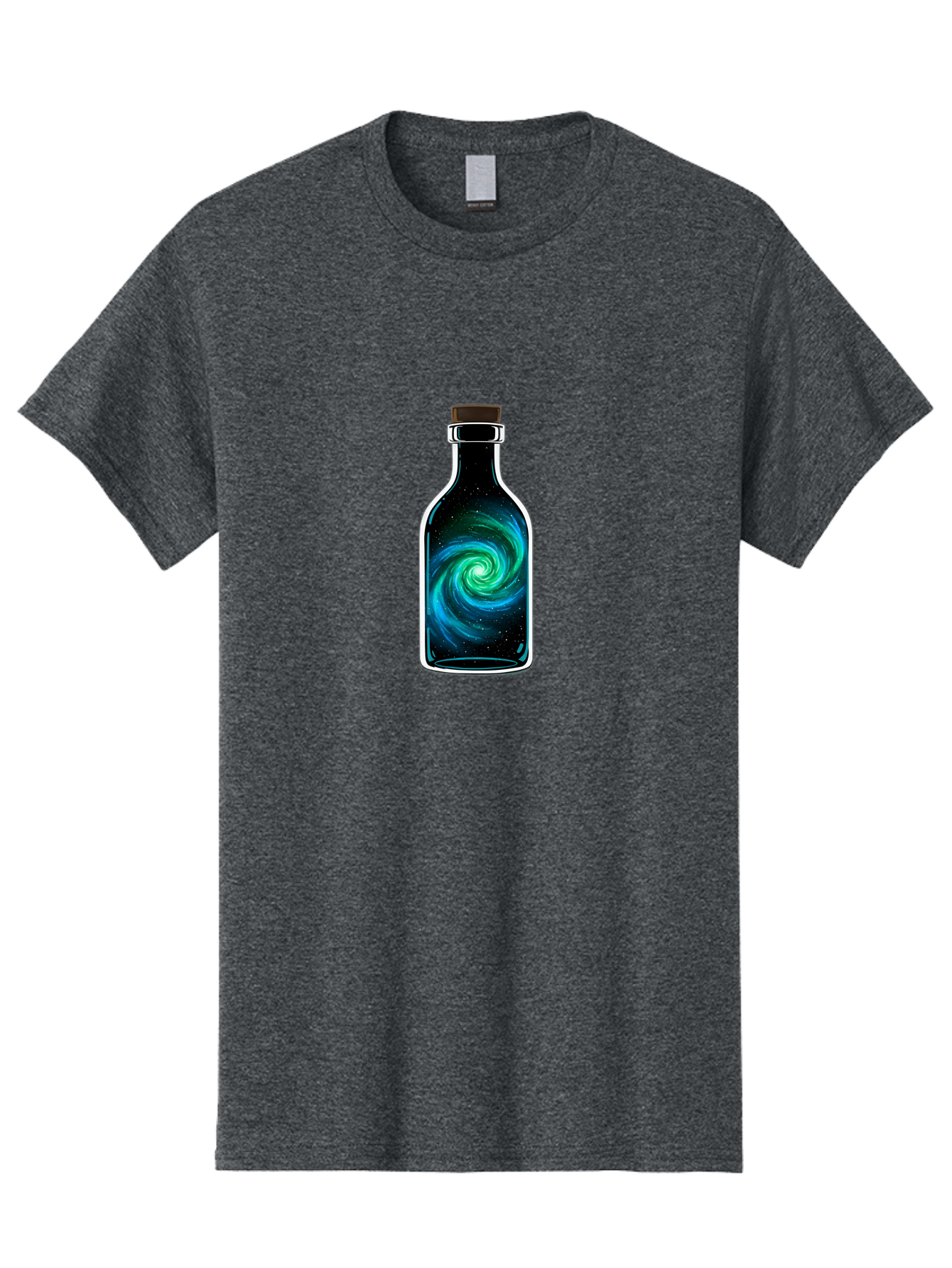 Galaxy-Bottle-12 Men'S Graphic Tee, 100% Cotton, Comfortable Casual Summer Wear, Machine Washable, Vintage Camera, Old Camera, Antique Camera, Black Camera, Classic Photography, Photography Equipment, Nostalgic Device, Film Camera, Camera Art Bai942