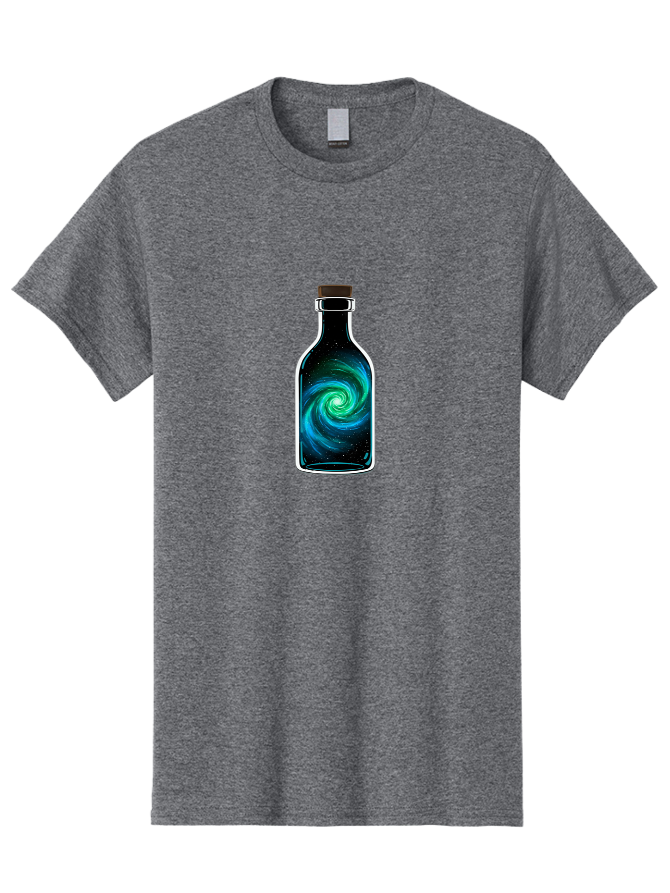 Galaxy-Bottle-12 Men'S Graphic Tee, 100% Cotton, Comfortable Casual Summer Wear, Machine Washable, Vintage Camera, Old Camera, Antique Camera, Black Camera, Classic Photography, Photography Equipment, Nostalgic Device, Film Camera, Camera Art Bai942