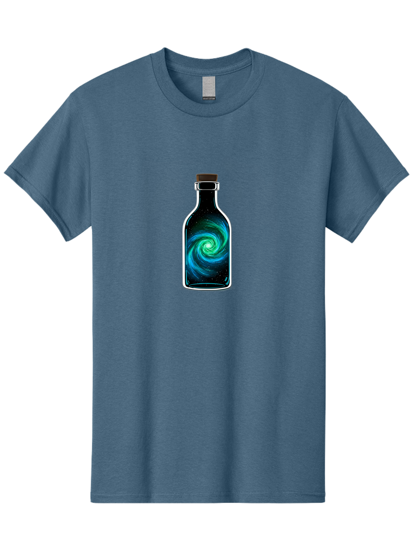 Galaxy-Bottle-12 Men'S Graphic Tee, 100% Cotton, Comfortable Casual Summer Wear, Machine Washable, Vintage Camera, Old Camera, Antique Camera, Black Camera, Classic Photography, Photography Equipment, Nostalgic Device, Film Camera, Camera Art Bai942