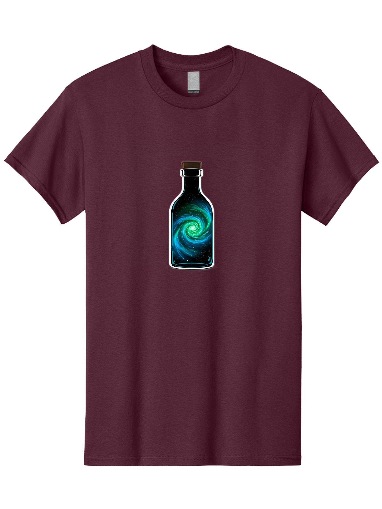 Galaxy-Bottle-12 Men'S Graphic Tee, 100% Cotton, Comfortable Casual Summer Wear, Machine Washable, Vintage Camera, Old Camera, Antique Camera, Black Camera, Classic Photography, Photography Equipment, Nostalgic Device, Film Camera, Camera Art Bai942