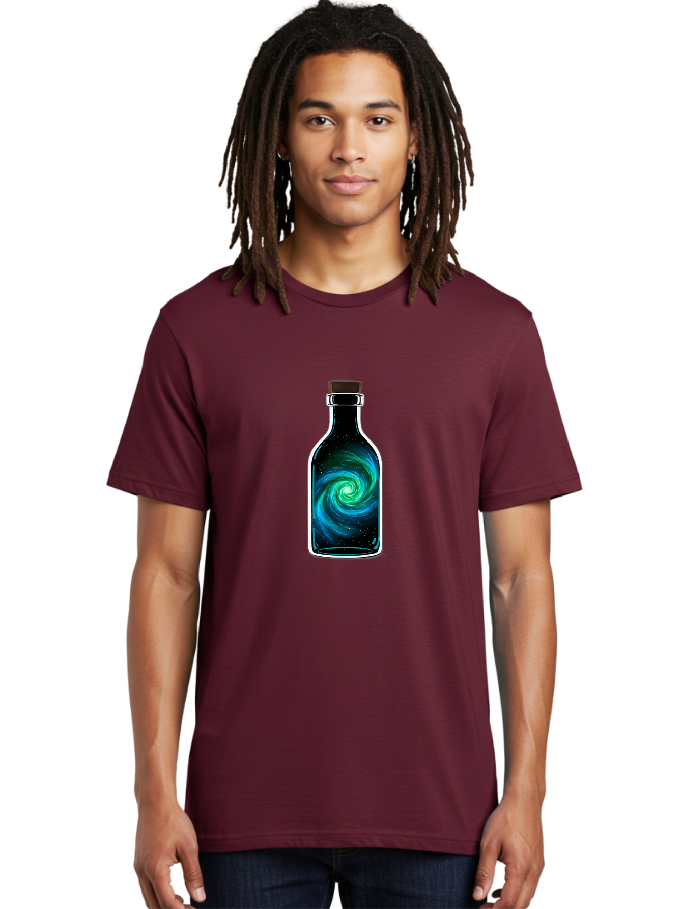 Galaxy-Bottle-12 Men'S Graphic Tee, 100% Cotton, Comfortable Casual Summer Wear, Machine Washable, Vintage Camera, Old Camera, Antique Camera, Black Camera, Classic Photography, Photography Equipment, Nostalgic Device, Film Camera, Camera Art Bai942