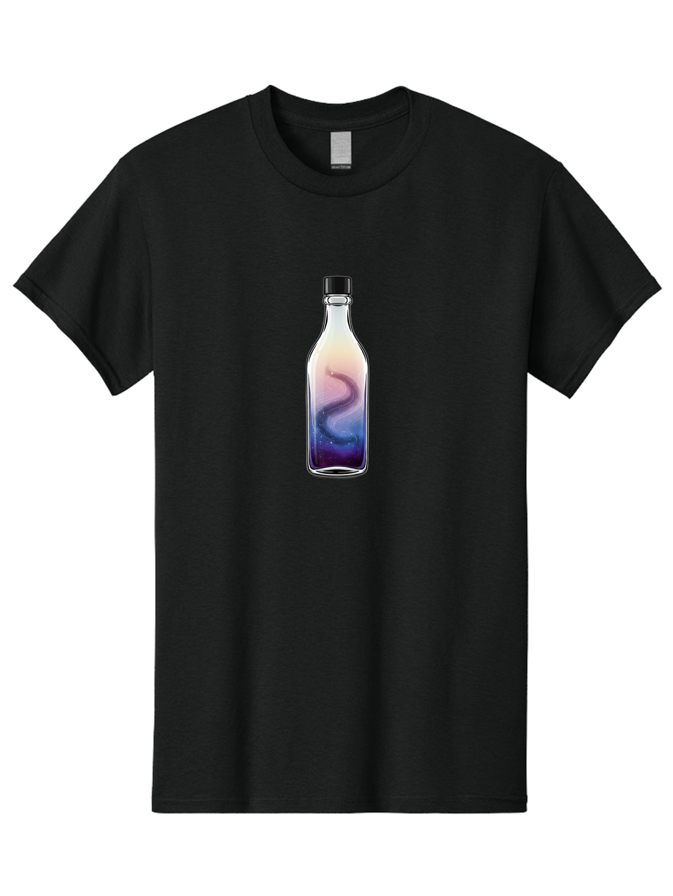 Galaxy-Bottle-16 Men'S Graphic Tee, 100% Cotton, Comfortable Casual Summer Wear, Machine Washable, Vintage Camera, Old Camera, Antique Camera, Black Camera, Classic Photography, Photography Equipment, Nostalgic Device, Film Camera, Camera Art Bai946