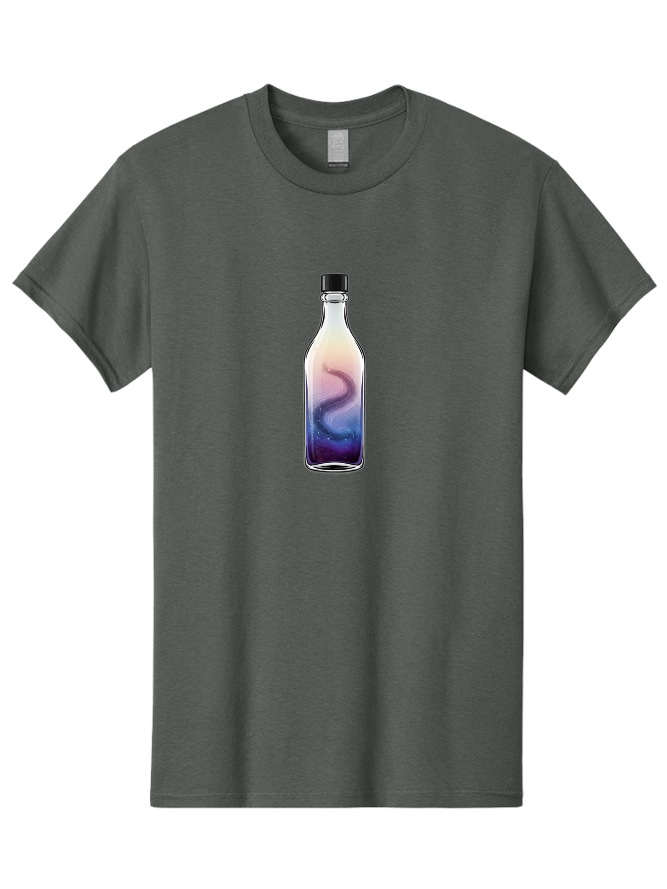 Galaxy-Bottle-16 Men'S Graphic Tee, 100% Cotton, Comfortable Casual Summer Wear, Machine Washable, Vintage Camera, Old Camera, Antique Camera, Black Camera, Classic Photography, Photography Equipment, Nostalgic Device, Film Camera, Camera Art Bai946