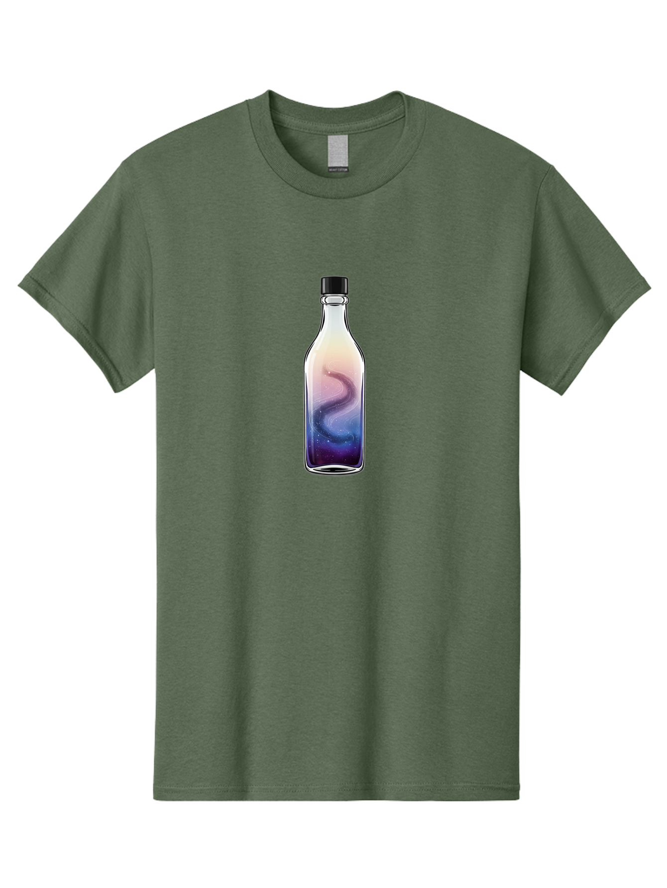Galaxy-Bottle-16 Men'S Graphic Tee, 100% Cotton, Comfortable Casual Summer Wear, Machine Washable, Vintage Camera, Old Camera, Antique Camera, Black Camera, Classic Photography, Photography Equipment, Nostalgic Device, Film Camera, Camera Art Bai946