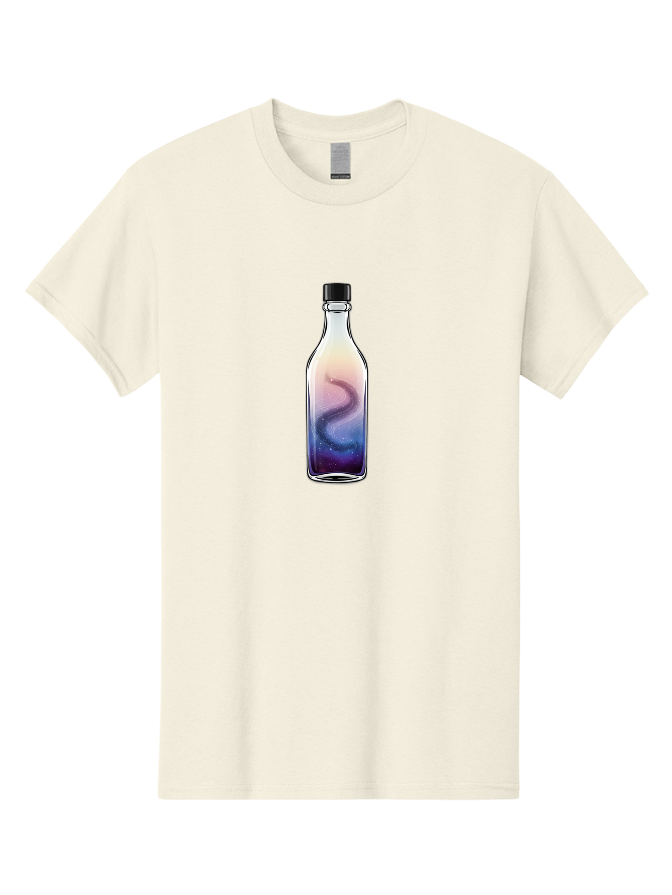 Galaxy-Bottle-16 Men'S Graphic Tee, 100% Cotton, Comfortable Casual Summer Wear, Machine Washable, Vintage Camera, Old Camera, Antique Camera, Black Camera, Classic Photography, Photography Equipment, Nostalgic Device, Film Camera, Camera Art Bai946