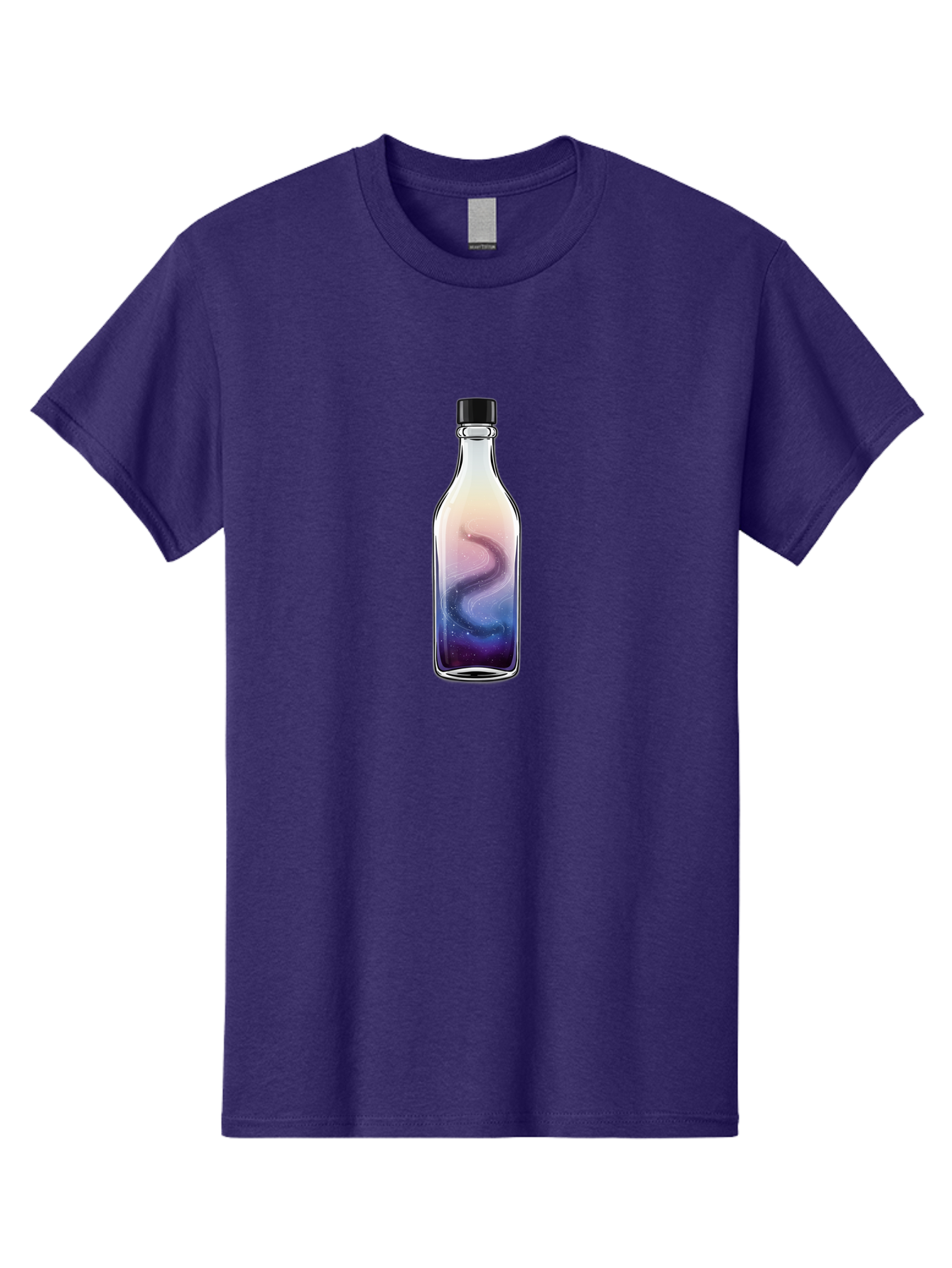 Galaxy-Bottle-16 Men'S Graphic Tee, 100% Cotton, Comfortable Casual Summer Wear, Machine Washable, Vintage Camera, Old Camera, Antique Camera, Black Camera, Classic Photography, Photography Equipment, Nostalgic Device, Film Camera, Camera Art Bai946