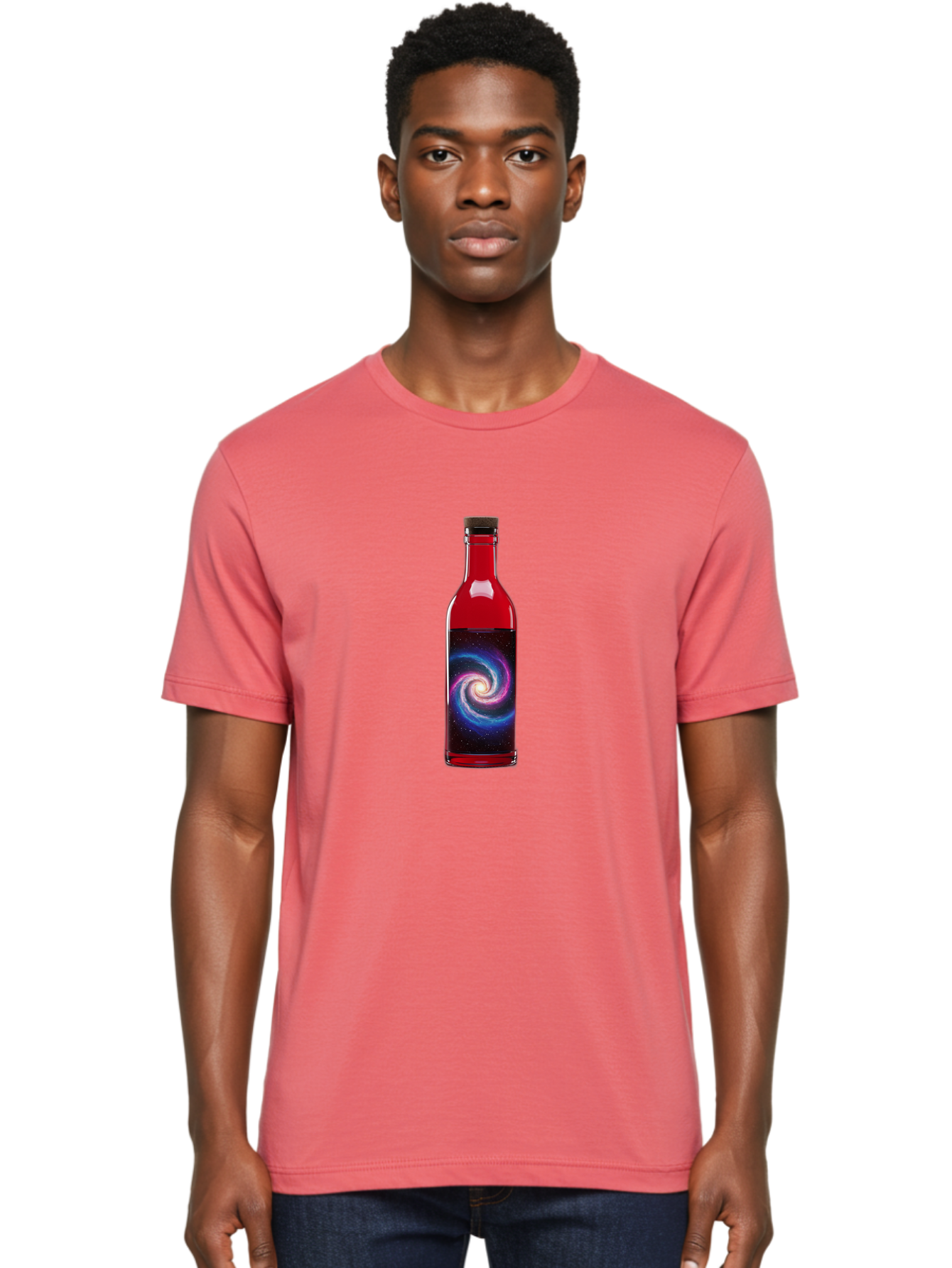 Galaxy-Bottle-17 Men'S Graphic Tee, 100% Cotton, Comfortable Casual Summer Wear, Machine Washable, Vintage Camera, Old Camera, Antique Camera, Black Camera, Classic Photography, Photography Equipment, Nostalgic Device, Film Camera, Camera Art Bai947