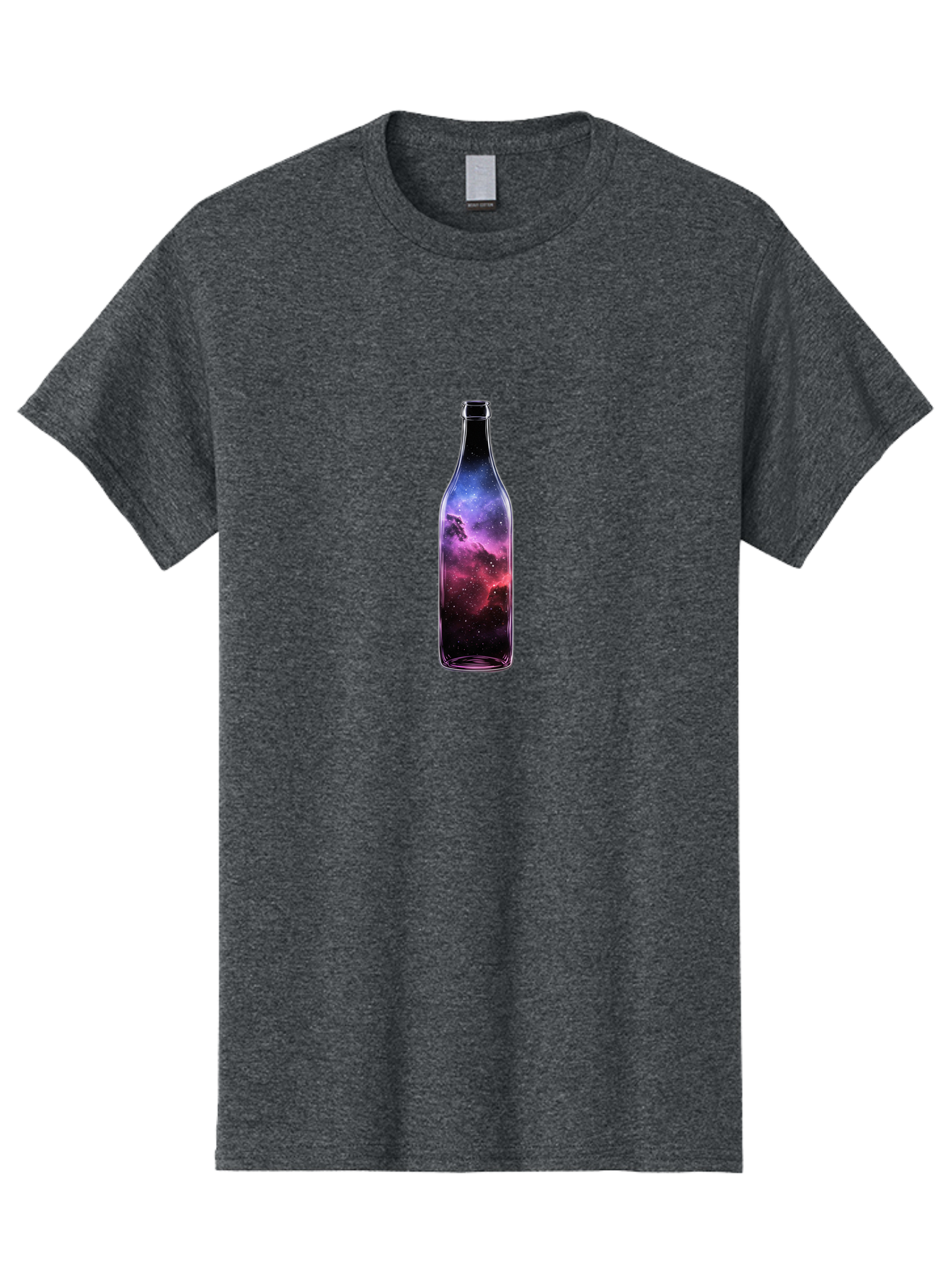 Galaxy-Bottle-18 Men'S Graphic Tee, 100% Cotton, Comfortable Casual Summer Wear, Machine Washable, Vintage Camera, Old Camera, Antique Camera, Black Camera, Classic Photography, Photography Equipment, Nostalgic Device, Film Camera, Camera Art Bai948