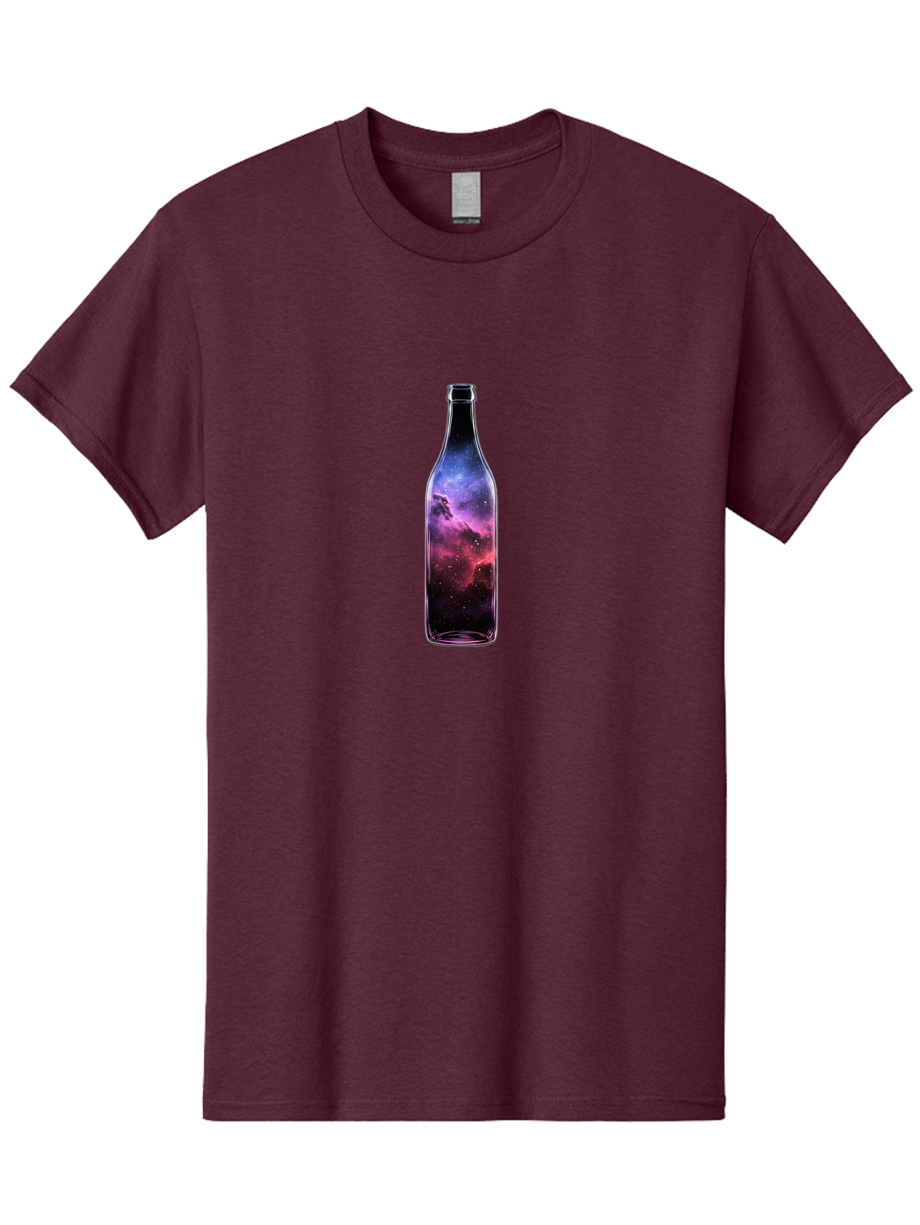 Galaxy-Bottle-18 Men'S Graphic Tee, 100% Cotton, Comfortable Casual Summer Wear, Machine Washable, Vintage Camera, Old Camera, Antique Camera, Black Camera, Classic Photography, Photography Equipment, Nostalgic Device, Film Camera, Camera Art Bai948