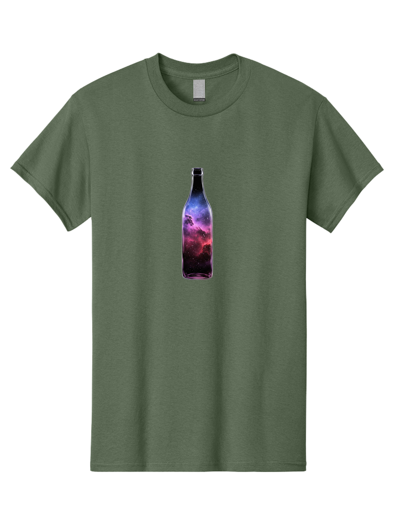 Galaxy-Bottle-18 Men'S Graphic Tee, 100% Cotton, Comfortable Casual Summer Wear, Machine Washable, Vintage Camera, Old Camera, Antique Camera, Black Camera, Classic Photography, Photography Equipment, Nostalgic Device, Film Camera, Camera Art Bai948