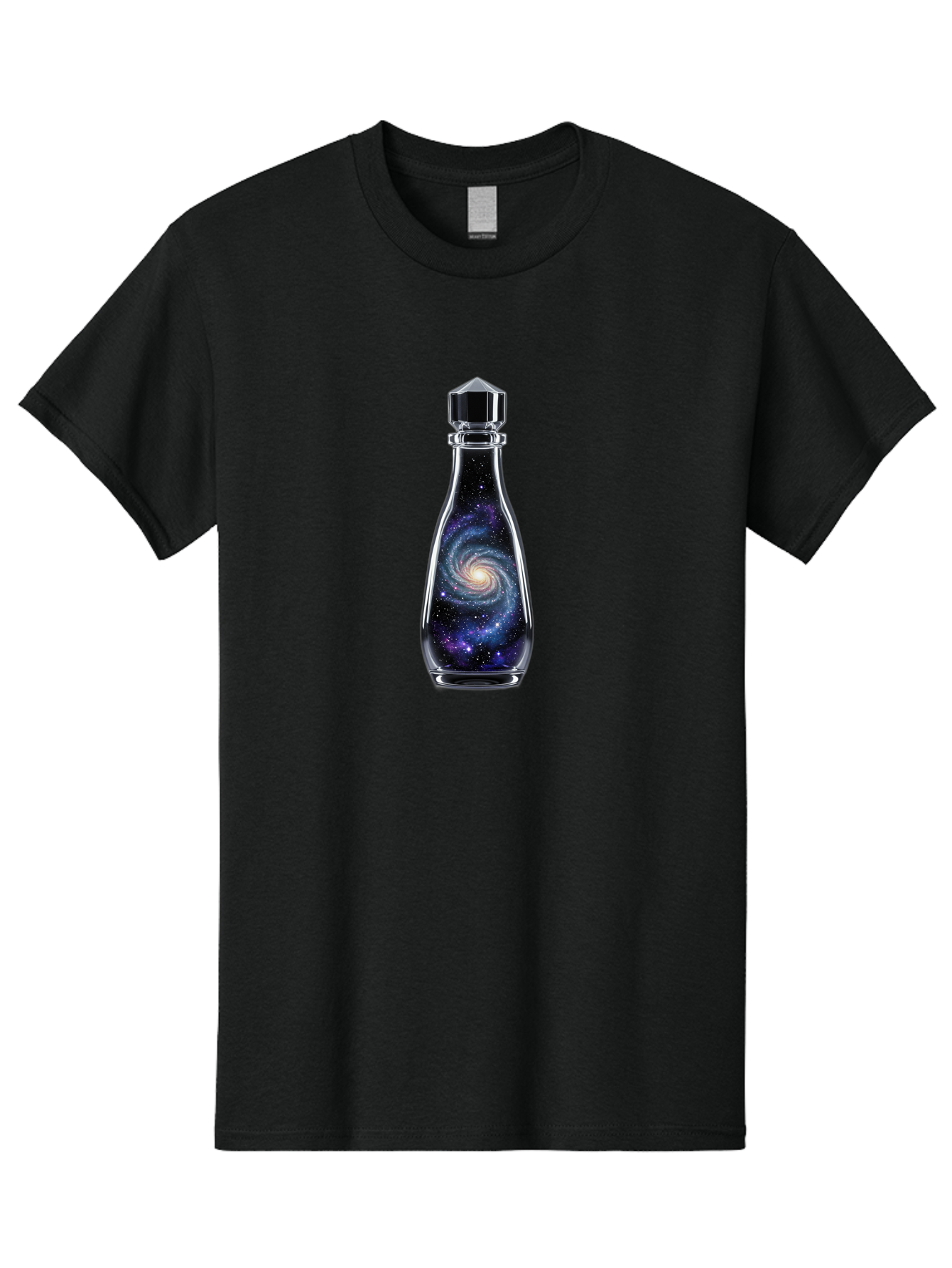Galaxy-Bottle-19 Men'S Graphic Tee, 100% Cotton, Comfortable Casual Summer Wear, Machine Washable, Vintage Camera, Old Camera, Antique Camera, Black Camera, Classic Photography, Photography Equipment, Nostalgic Device, Film Camera, Camera Art Bai949