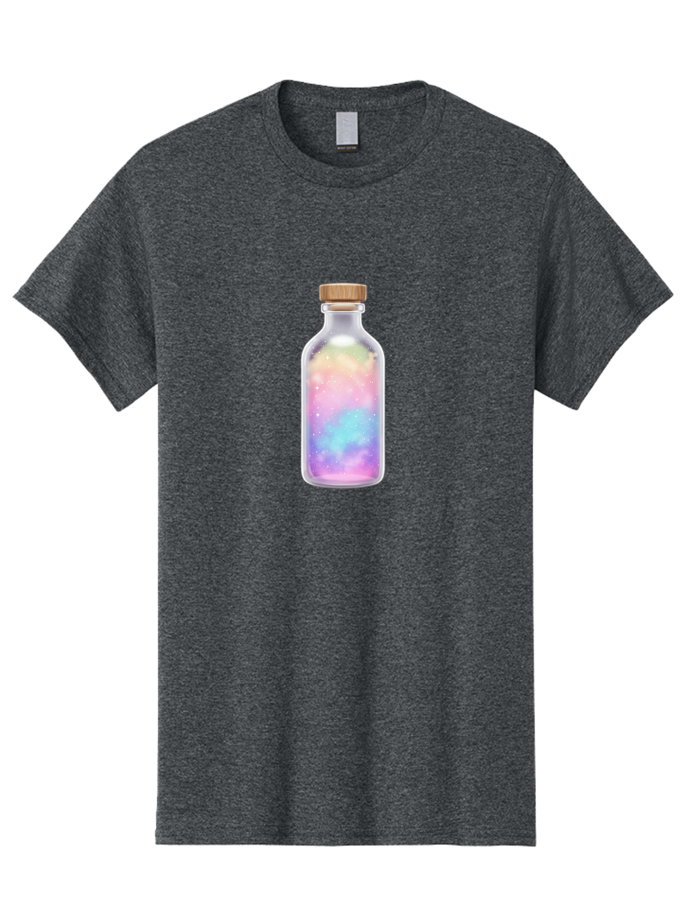 Galaxy-Bottle-2 Men'S Graphic Tee, 100% Cotton, Comfortable Casual Summer Wear, Machine Washable, Vintage Camera, Old Camera, Antique Camera, Black Camera, Classic Photography, Photography Equipment, Nostalgic Device, Film Camera, Camera Art Bai950