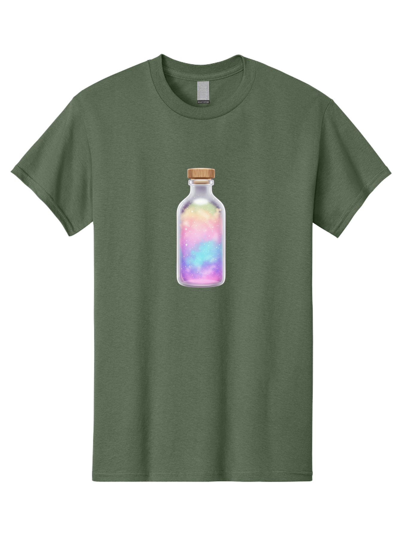 Galaxy-Bottle-2 Men'S Graphic Tee, 100% Cotton, Comfortable Casual Summer Wear, Machine Washable, Vintage Camera, Old Camera, Antique Camera, Black Camera, Classic Photography, Photography Equipment, Nostalgic Device, Film Camera, Camera Art Bai950