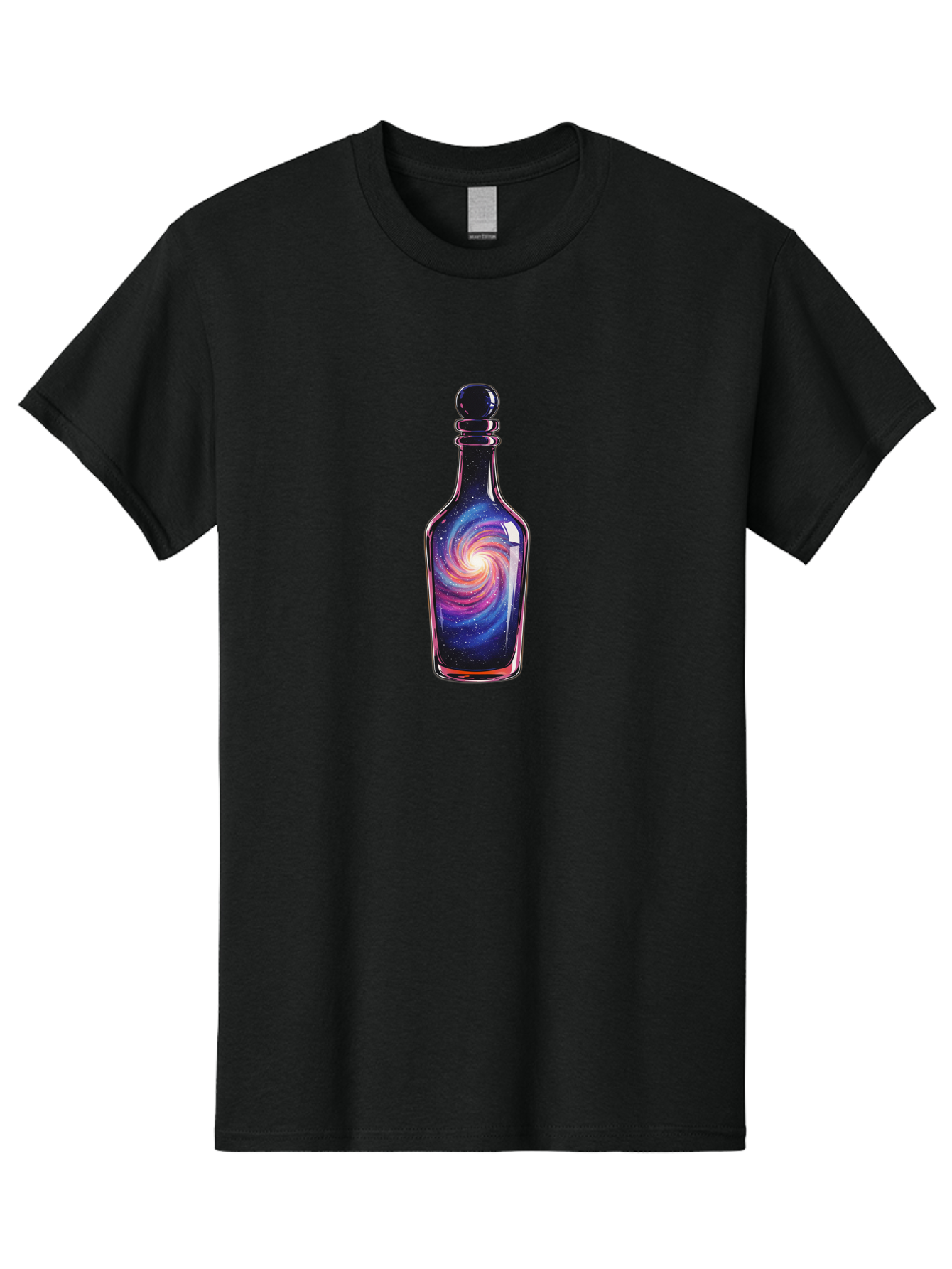 Galaxy-Bottle-20 Men'S Graphic Tee, 100% Cotton, Comfortable Casual Summer Wear, Machine Washable, Vintage Camera, Old Camera, Antique Camera, Black Camera, Classic Photography, Photography Equipment, Nostalgic Device, Film Camera, Camera Art Bai951