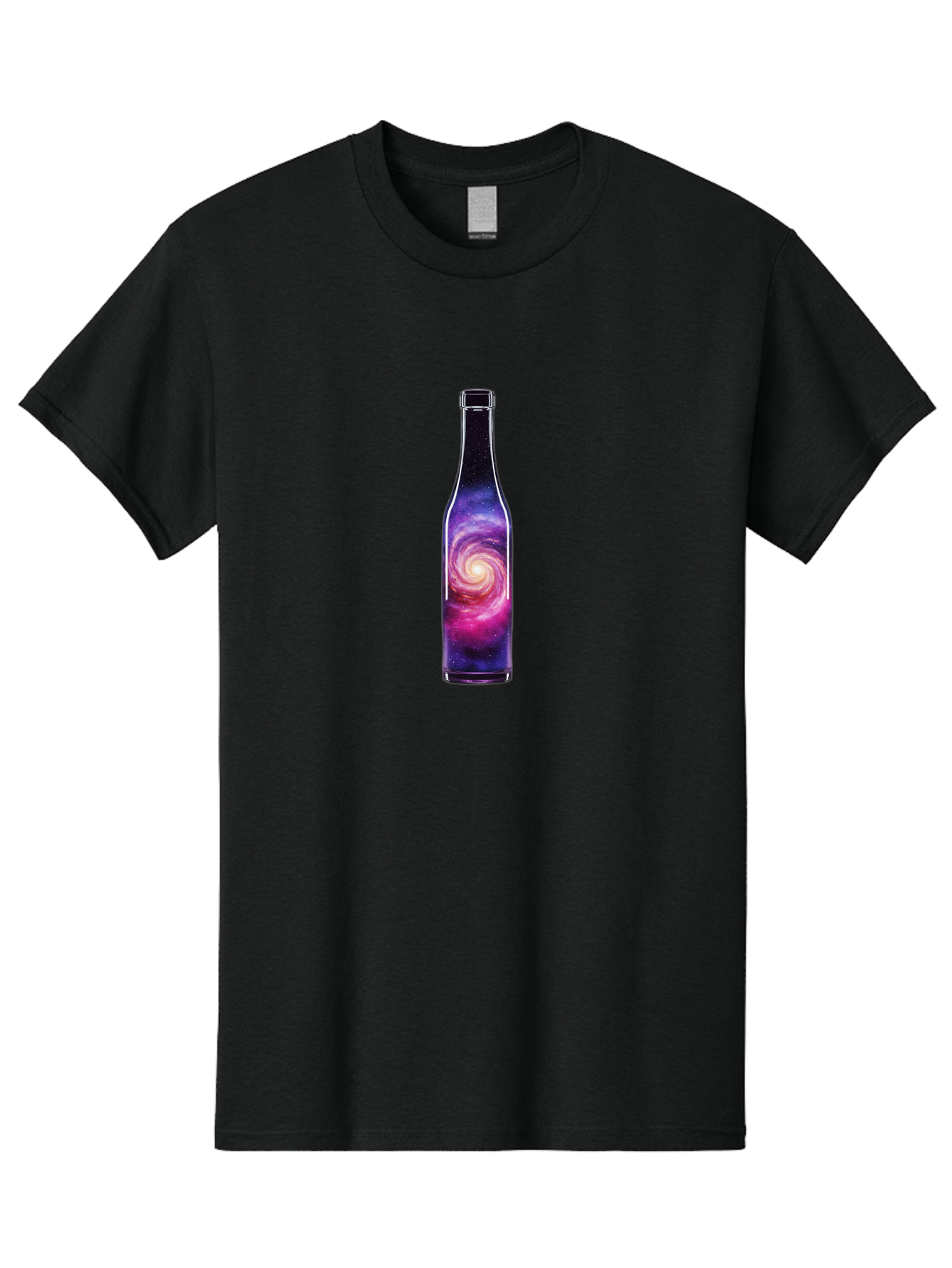 Galaxy-Bottle-21 Men'S Graphic Tee, 100% Cotton, Comfortable Casual Summer Wear, Machine Washable, Vintage Camera, Old Camera, Antique Camera, Black Camera, Classic Photography, Photography Equipment, Nostalgic Device, Film Camera, Camera Art Bai952