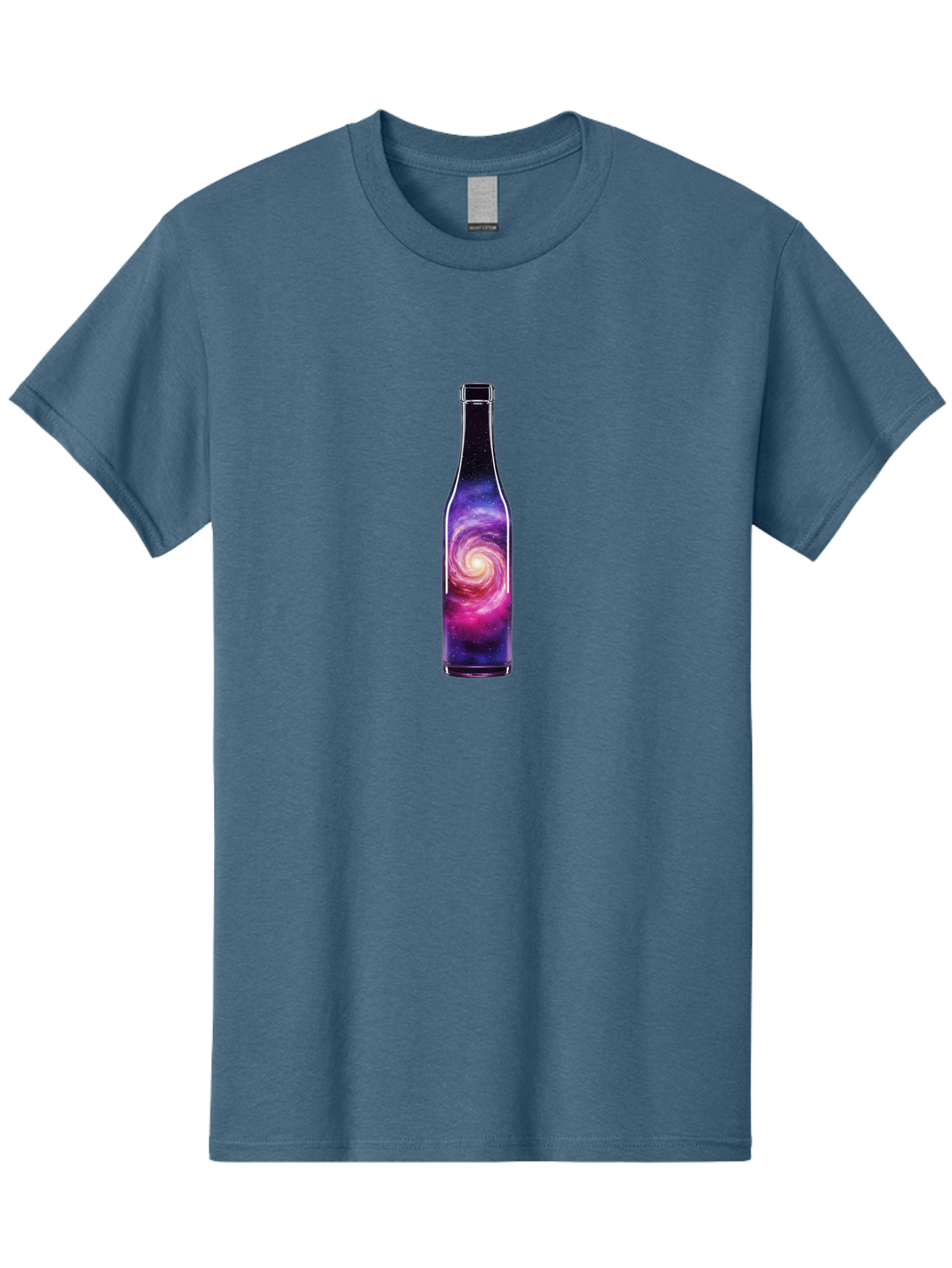 Galaxy-Bottle-21 Men'S Graphic Tee, 100% Cotton, Comfortable Casual Summer Wear, Machine Washable, Vintage Camera, Old Camera, Antique Camera, Black Camera, Classic Photography, Photography Equipment, Nostalgic Device, Film Camera, Camera Art Bai952