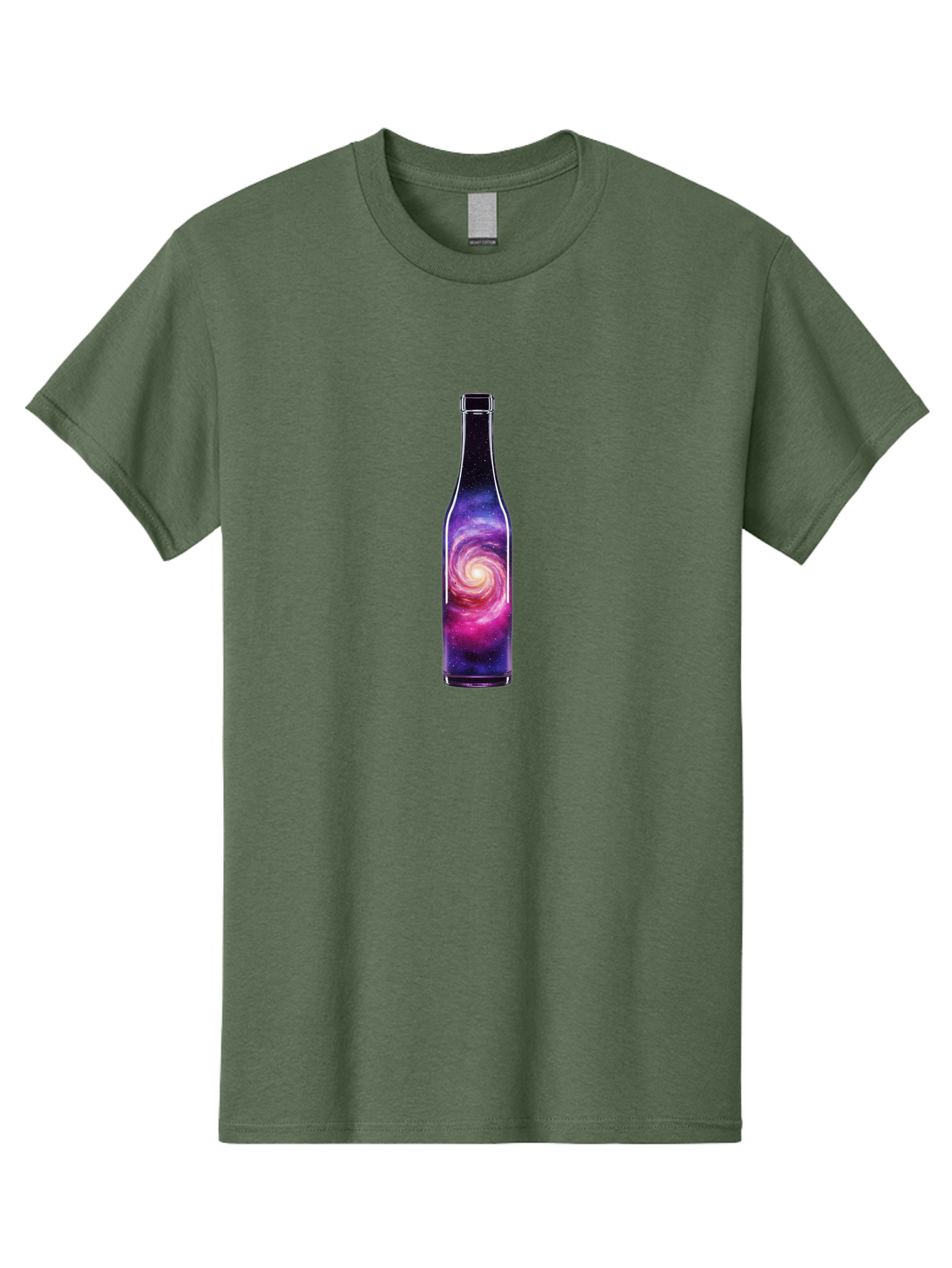 Galaxy-Bottle-21 Men'S Graphic Tee, 100% Cotton, Comfortable Casual Summer Wear, Machine Washable, Vintage Camera, Old Camera, Antique Camera, Black Camera, Classic Photography, Photography Equipment, Nostalgic Device, Film Camera, Camera Art Bai952