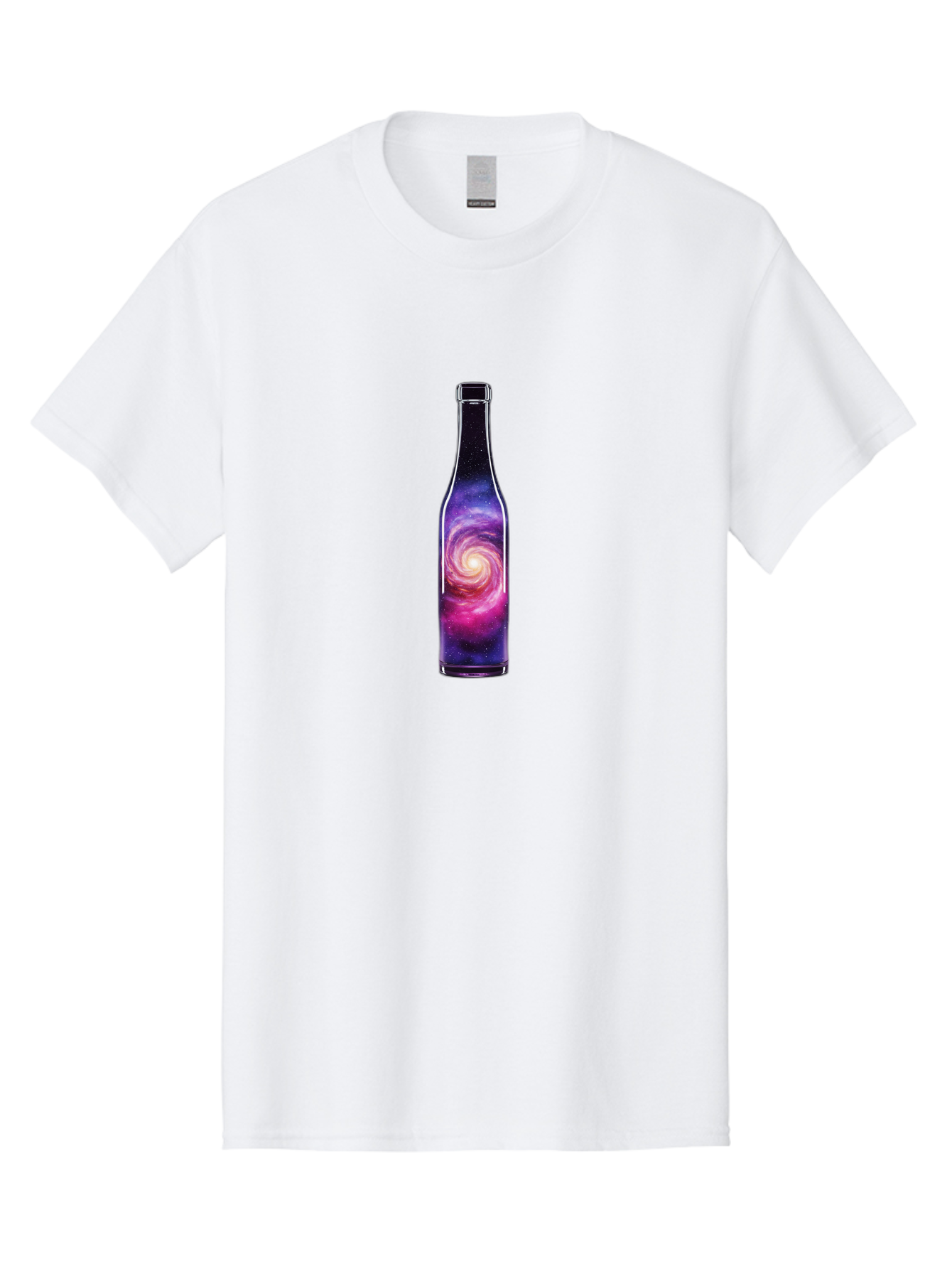 Galaxy-Bottle-21 Men'S Graphic Tee, 100% Cotton, Comfortable Casual Summer Wear, Machine Washable, Vintage Camera, Old Camera, Antique Camera, Black Camera, Classic Photography, Photography Equipment, Nostalgic Device, Film Camera, Camera Art Bai952
