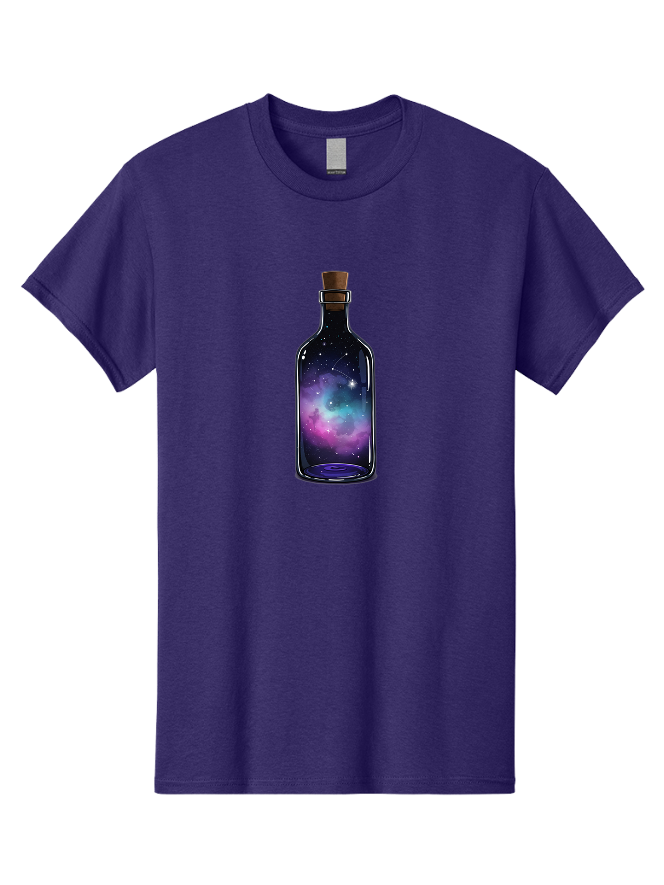Galaxy-Bottle-3 Men'S Graphic Tee, 100% Cotton, Comfortable Casual Summer Wear, Machine Washable, Vintage Camera, Old Camera, Antique Camera, Black Camera, Classic Photography, Photography Equipment, Nostalgic Device, Film Camera, Camera Art Bai953