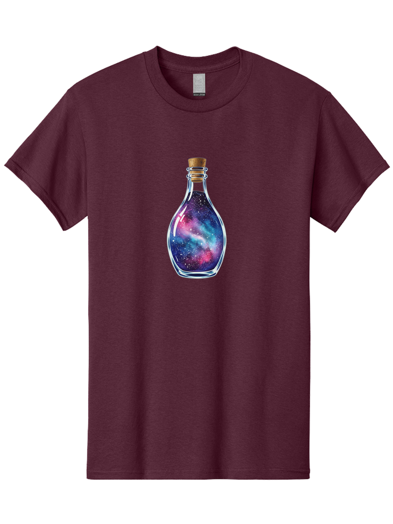 Galaxy-Bottle-5 Men'S Graphic Tee, 100% Cotton, Comfortable Casual Summer Wear, Machine Washable, Vintage Camera, Old Camera, Antique Camera, Black Camera, Classic Photography, Photography Equipment, Nostalgic Device, Film Camera, Camera Art Bai955