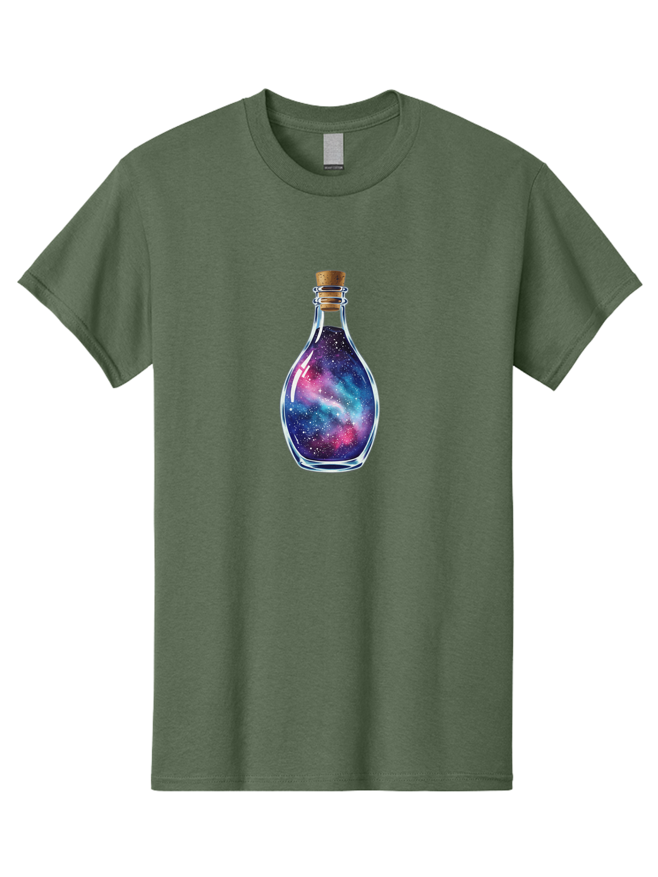 Galaxy-Bottle-5 Men'S Graphic Tee, 100% Cotton, Comfortable Casual Summer Wear, Machine Washable, Vintage Camera, Old Camera, Antique Camera, Black Camera, Classic Photography, Photography Equipment, Nostalgic Device, Film Camera, Camera Art Bai955