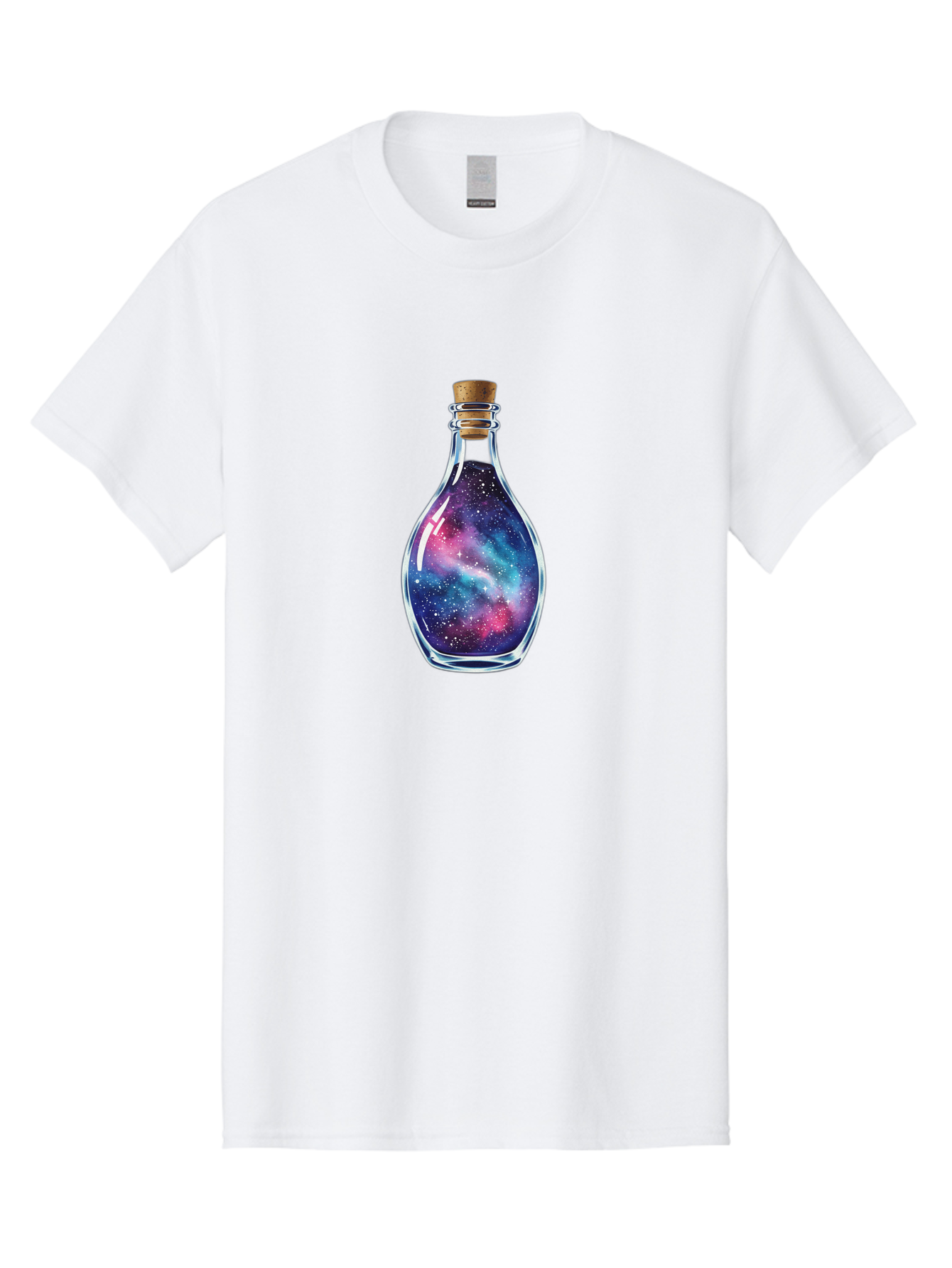 Galaxy-Bottle-5 Men'S Graphic Tee, 100% Cotton, Comfortable Casual Summer Wear, Machine Washable, Vintage Camera, Old Camera, Antique Camera, Black Camera, Classic Photography, Photography Equipment, Nostalgic Device, Film Camera, Camera Art Bai955