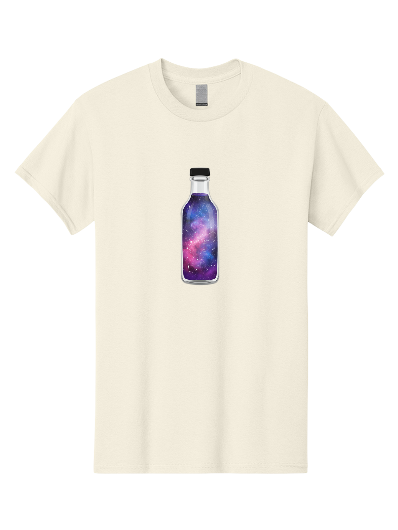 Galaxy-Bottle-7 Men'S Graphic Tee, 100% Cotton, Comfortable Casual Summer Wear, Machine Washable, Vintage Camera, Old Camera, Antique Camera, Black Camera, Classic Photography, Photography Equipment, Nostalgic Device, Film Camera, Camera Art Bai957