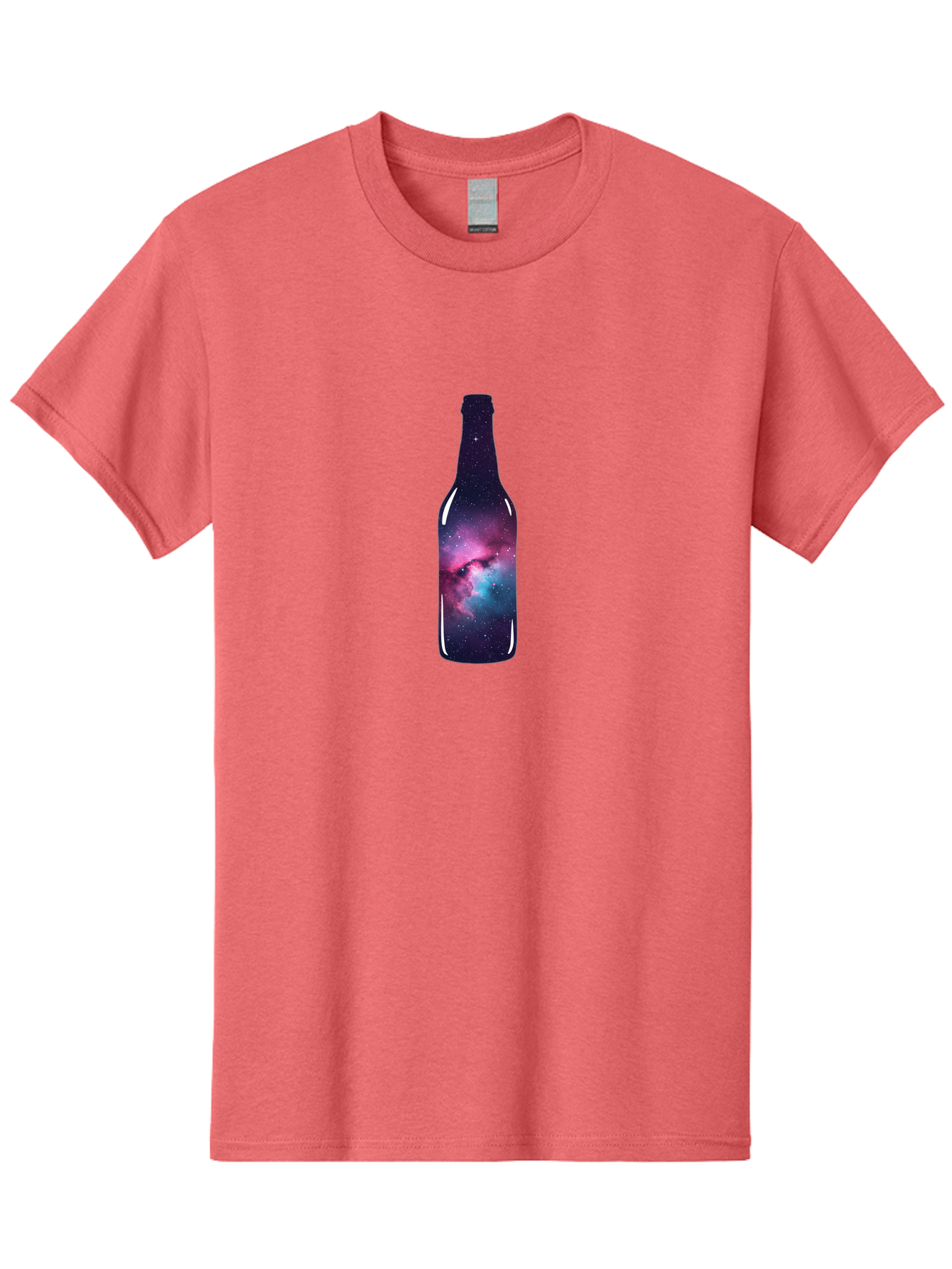 Galaxy-Bottle-8 Men'S Graphic Tee, 100% Cotton, Comfortable Casual Summer Wear, Machine Washable, Vintage Camera, Old Camera, Antique Camera, Black Camera, Classic Photography, Photography Equipment, Nostalgic Device, Film Camera, Camera Art Bai958