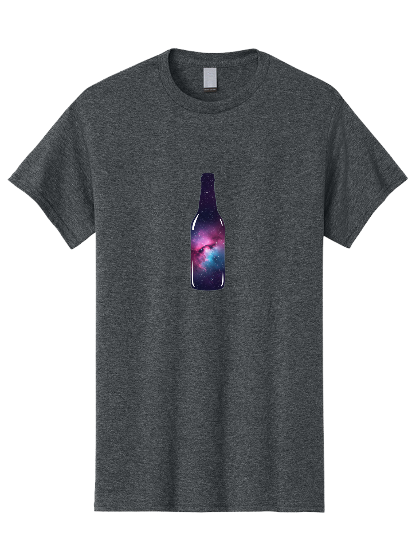 Galaxy-Bottle-8 Men'S Graphic Tee, 100% Cotton, Comfortable Casual Summer Wear, Machine Washable, Vintage Camera, Old Camera, Antique Camera, Black Camera, Classic Photography, Photography Equipment, Nostalgic Device, Film Camera, Camera Art Bai958