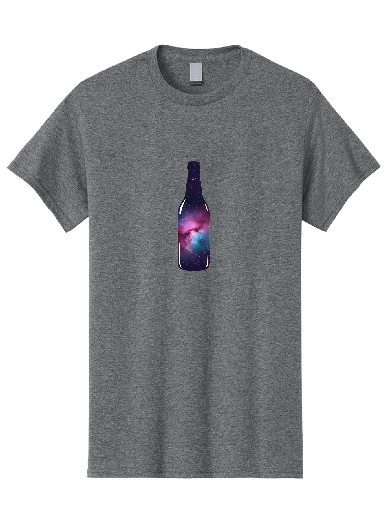 Galaxy-Bottle-8 Men'S Graphic Tee, 100% Cotton, Comfortable Casual Summer Wear, Machine Washable, Vintage Camera, Old Camera, Antique Camera, Black Camera, Classic Photography, Photography Equipment, Nostalgic Device, Film Camera, Camera Art Bai958