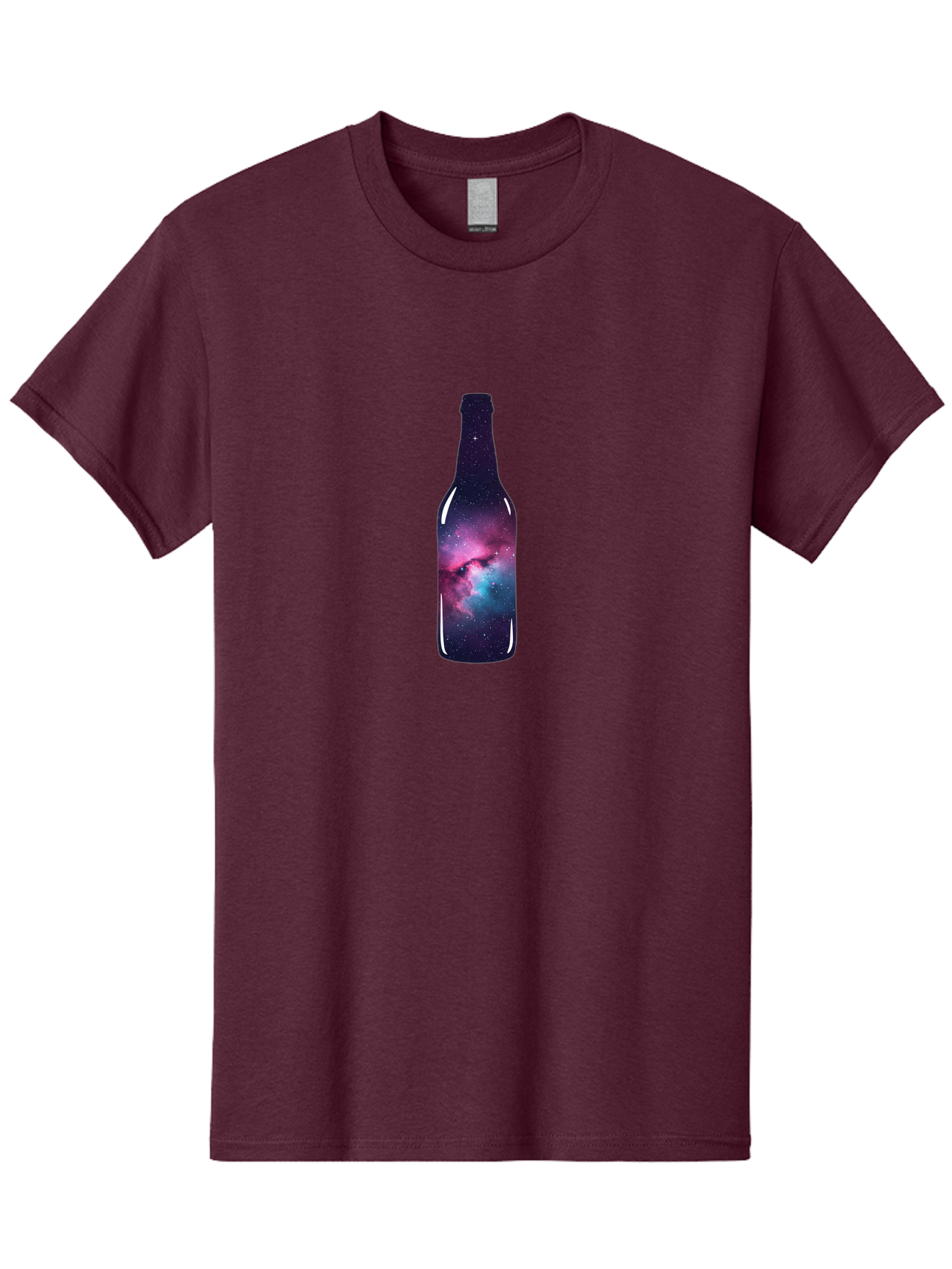 Galaxy-Bottle-8 Men'S Graphic Tee, 100% Cotton, Comfortable Casual Summer Wear, Machine Washable, Vintage Camera, Old Camera, Antique Camera, Black Camera, Classic Photography, Photography Equipment, Nostalgic Device, Film Camera, Camera Art Bai958