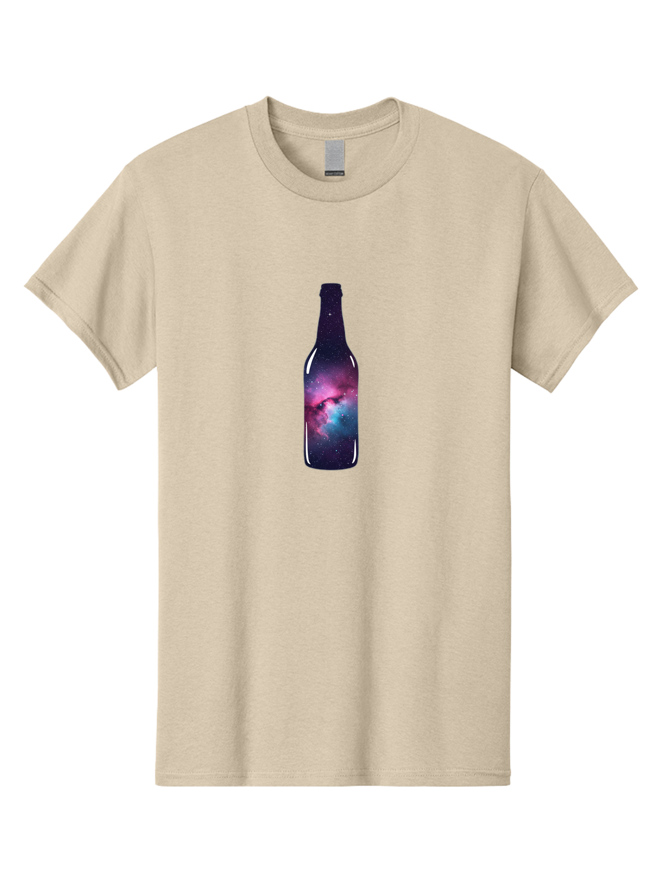 Galaxy-Bottle-8 Men'S Graphic Tee, 100% Cotton, Comfortable Casual Summer Wear, Machine Washable, Vintage Camera, Old Camera, Antique Camera, Black Camera, Classic Photography, Photography Equipment, Nostalgic Device, Film Camera, Camera Art Bai958
