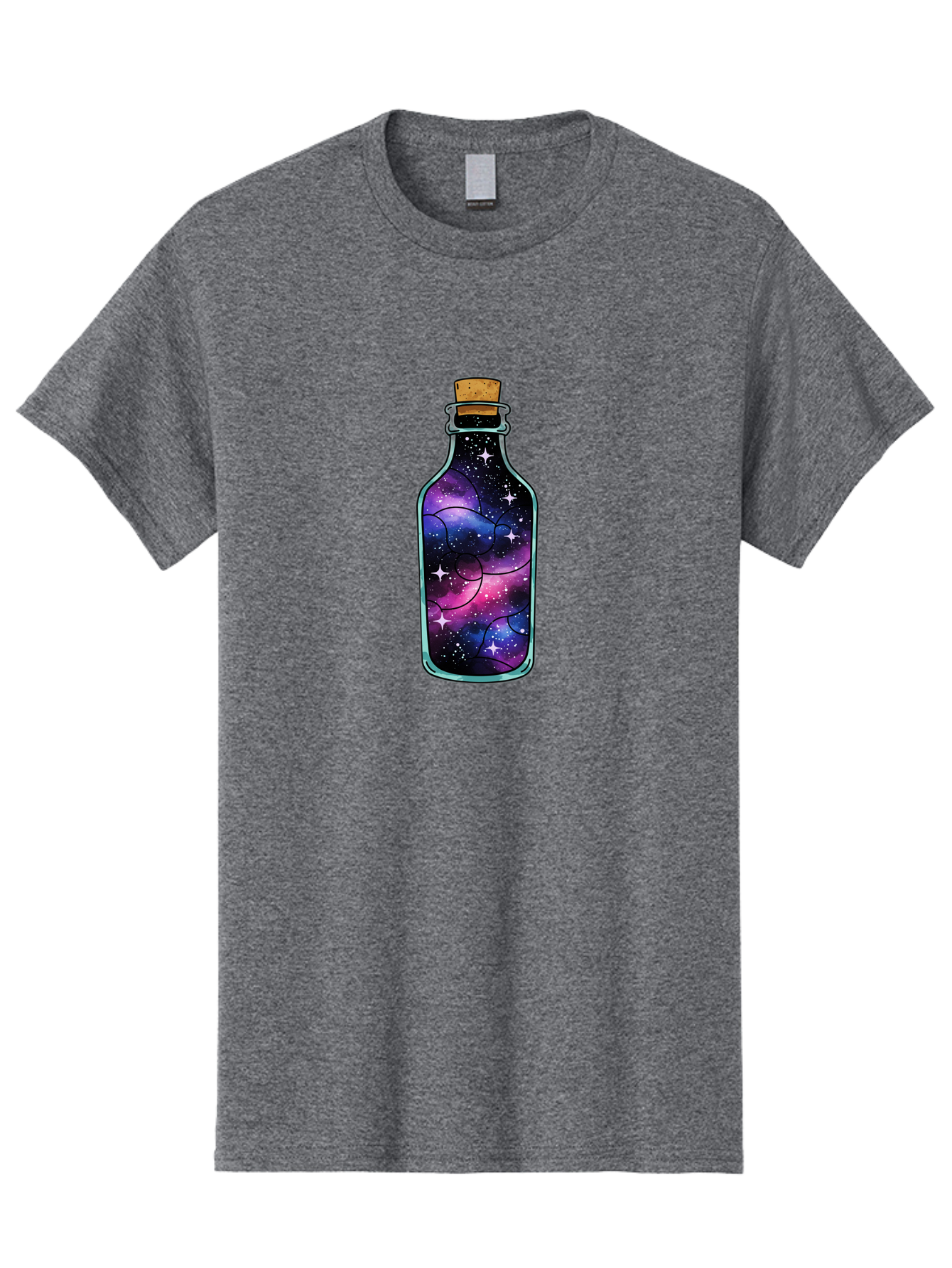 Galaxy-Bottle-9 Men'S Graphic Tee, 100% Cotton, Comfortable Casual Summer Wear, Machine Washable, Vintage Camera, Old Camera, Antique Camera, Black Camera, Classic Photography, Photography Equipment, Nostalgic Device, Film Camera, Camera Art Bai959