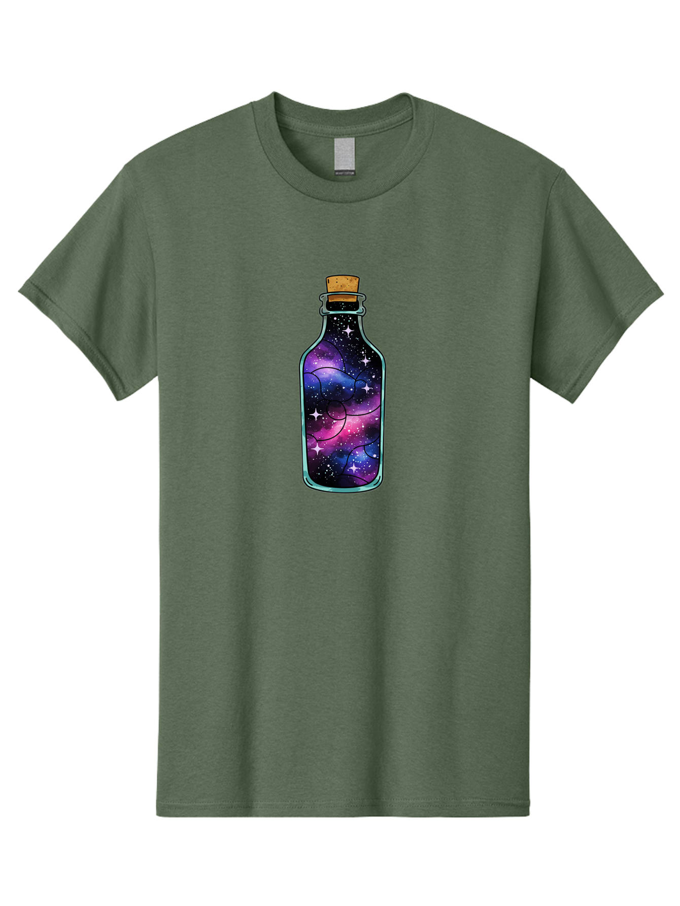 Galaxy-Bottle-9 Men'S Graphic Tee, 100% Cotton, Comfortable Casual Summer Wear, Machine Washable, Vintage Camera, Old Camera, Antique Camera, Black Camera, Classic Photography, Photography Equipment, Nostalgic Device, Film Camera, Camera Art Bai959