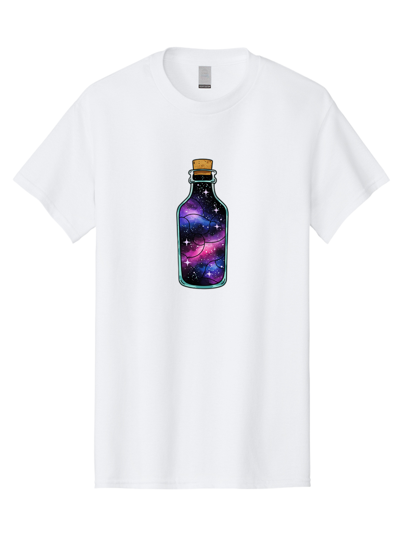 Galaxy-Bottle-9 Men'S Graphic Tee, 100% Cotton, Comfortable Casual Summer Wear, Machine Washable, Vintage Camera, Old Camera, Antique Camera, Black Camera, Classic Photography, Photography Equipment, Nostalgic Device, Film Camera, Camera Art Bai959