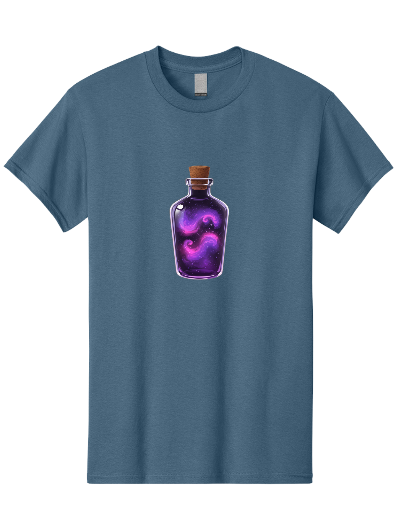 Galaxy-Bottle Men'S Graphic Tee, 100% Cotton, Comfortable Casual Summer Wear, Machine Washable, Vintage Camera, Old Camera, Antique Camera, Black Camera, Classic Photography, Photography Equipment, Nostalgic Device, Film Camera, Camera Art Bai960