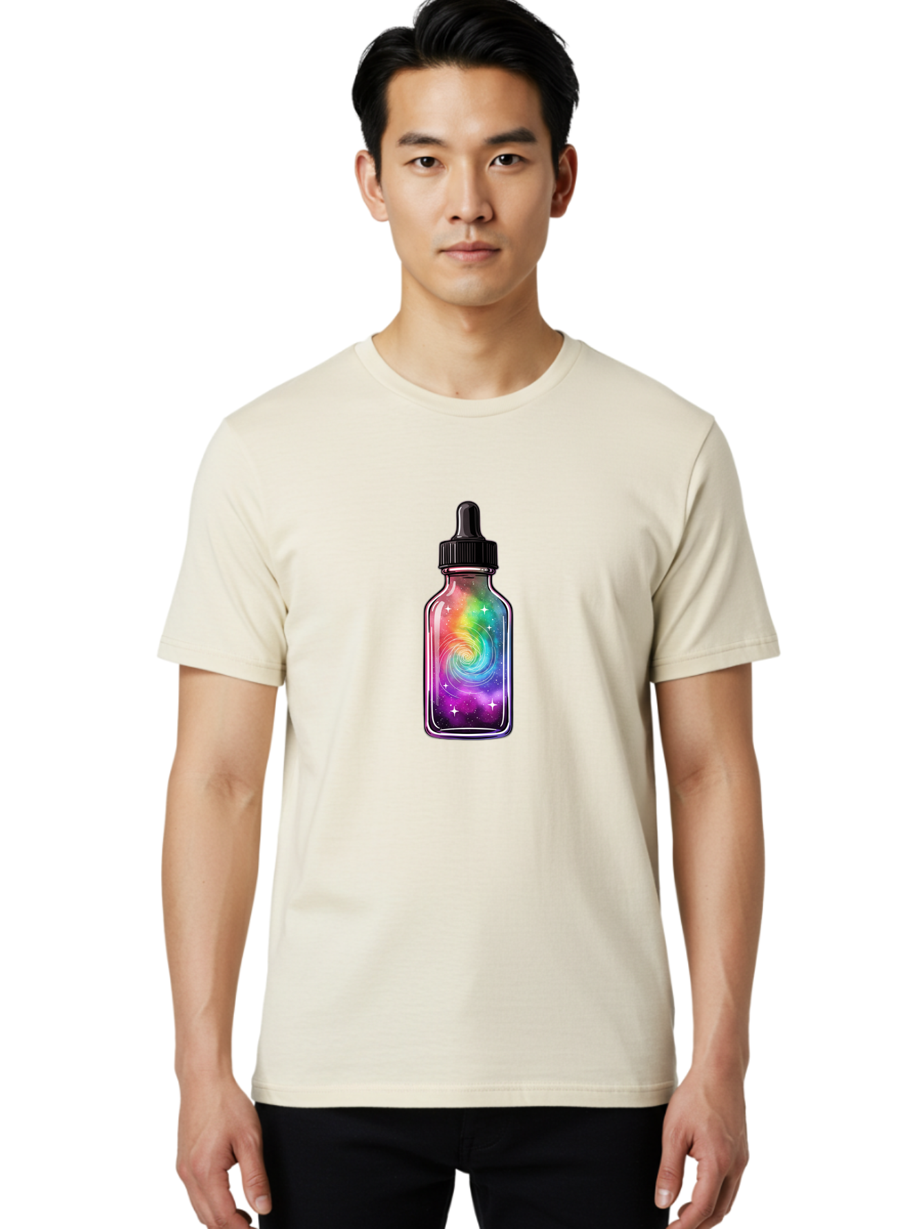 Galaxy-E-Liquid-Bottle Men'S Graphic Tee, 100% Cotton, Comfortable Casual Summer Wear, Machine Washable, Vintage Camera, Old Camera, Antique Camera, Black Camera, Classic Photography, Photography Equipment, Nostalgic Device, Film Camera, Bai961