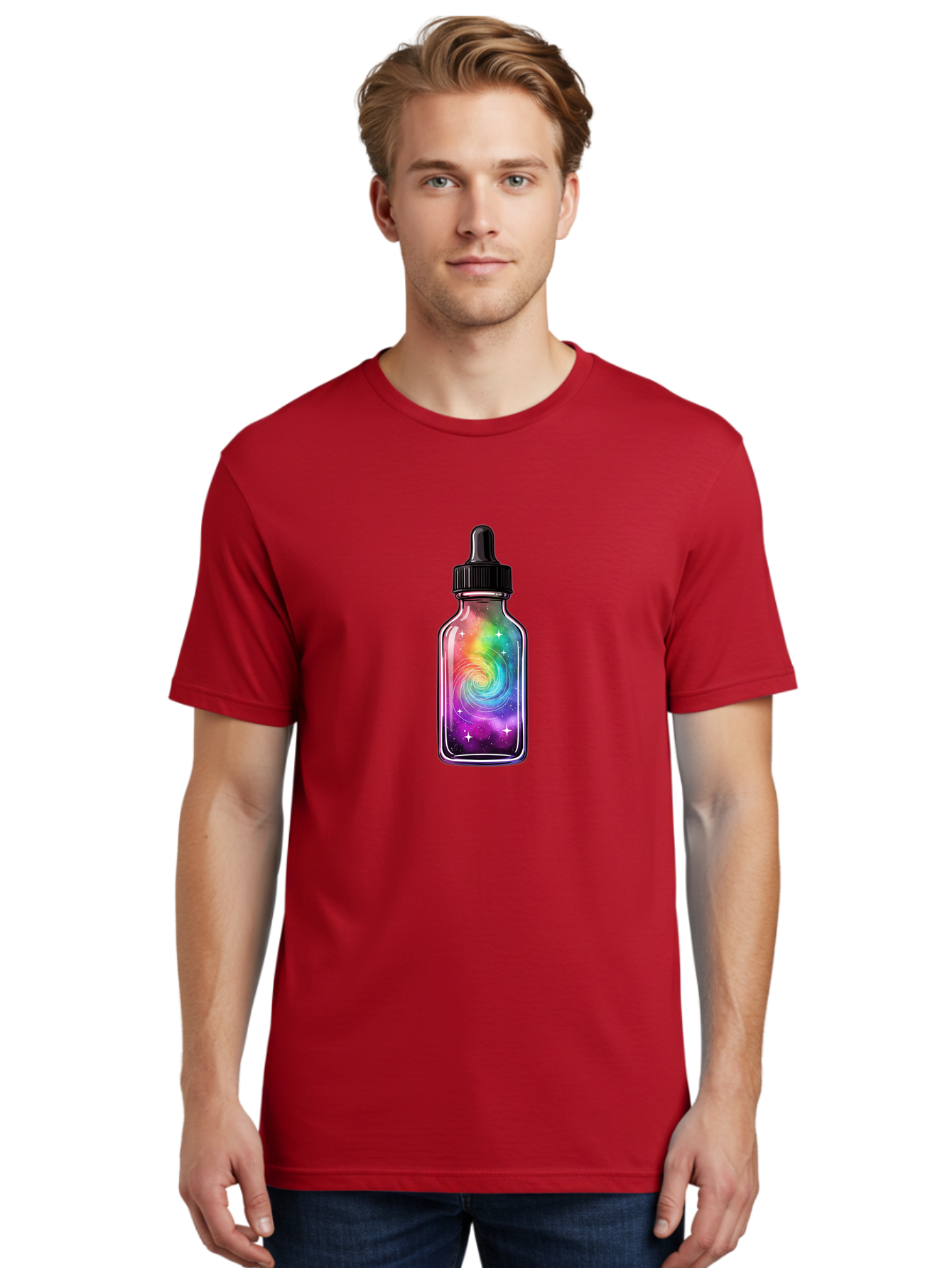 Galaxy-E-Liquid-Bottle Men'S Graphic Tee, 100% Cotton, Comfortable Casual Summer Wear, Machine Washable, Vintage Camera, Old Camera, Antique Camera, Black Camera, Classic Photography, Photography Equipment, Nostalgic Device, Film Camera, Bai961