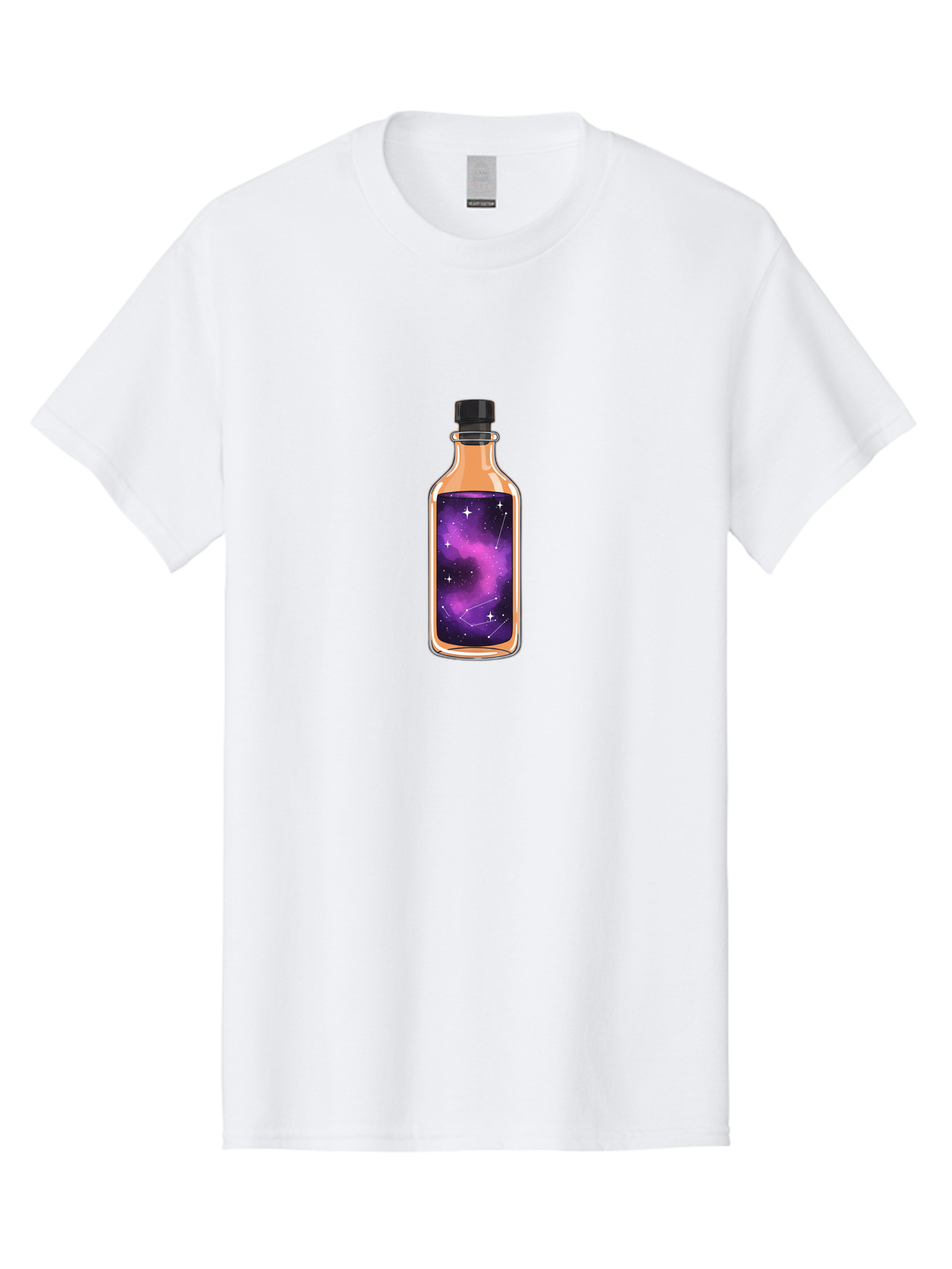 Galaxy-Elixir-Bottle Men'S Graphic Tee, 100% Cotton, Comfortable Casual Summer Wear, Machine Washable, Vintage Camera, Old Camera, Antique Camera, Black Camera, Classic Photography, Photography Equipment, Nostalgic Device, Film Camera, Bai962