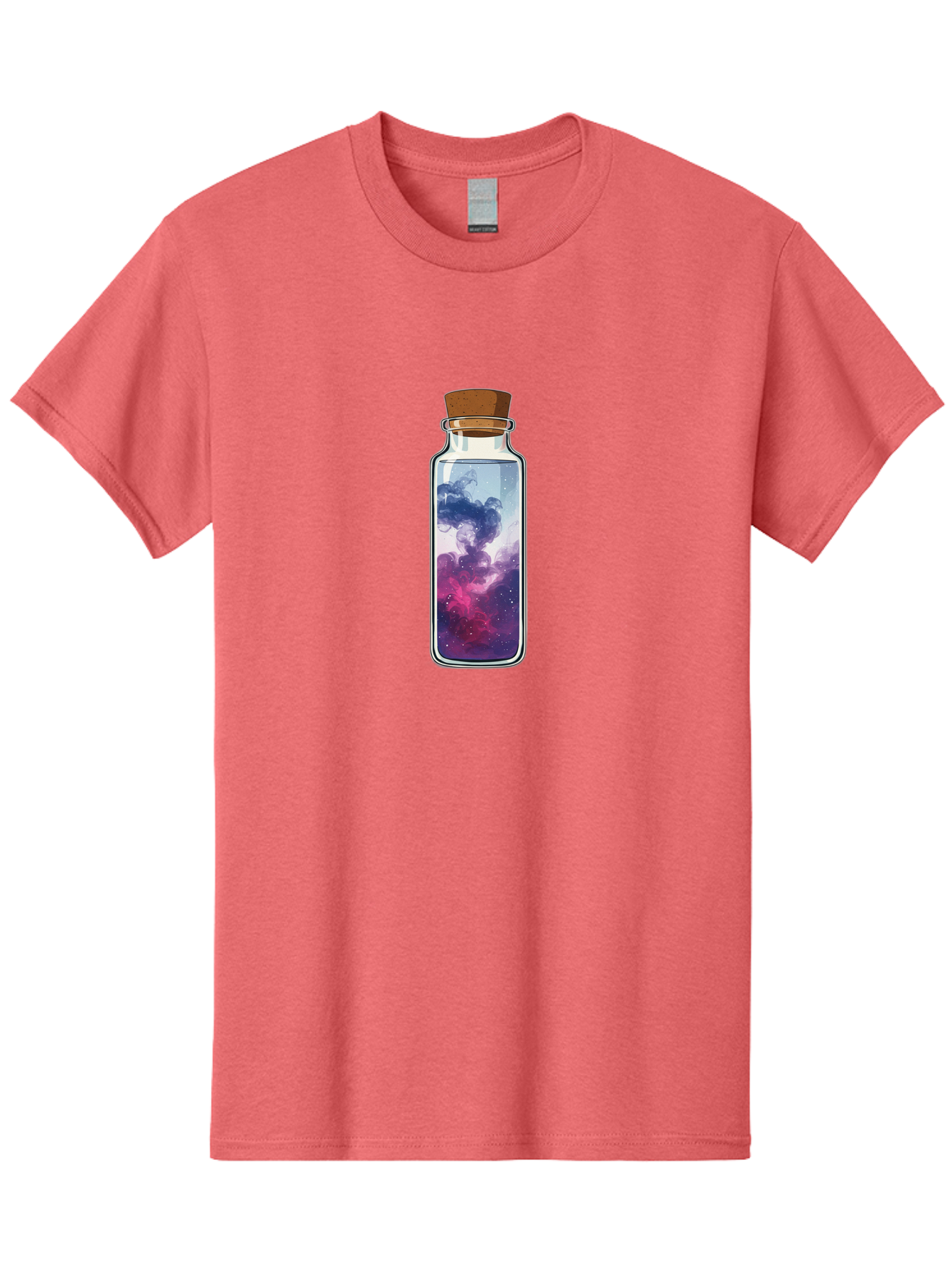 Galaxy-In-A-Bottle-1 Men'S Graphic Tee, 100% Cotton, Comfortable Casual Summer Wear, Machine Washable, Vintage Camera, Old Camera, Antique Camera, Black Camera, Classic Photography, Photography Equipment, Nostalgic Device, Film Camera, Bai963