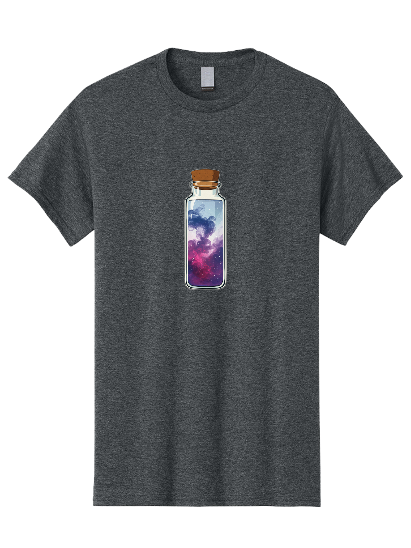 Galaxy-In-A-Bottle-1 Men'S Graphic Tee, 100% Cotton, Comfortable Casual Summer Wear, Machine Washable, Vintage Camera, Old Camera, Antique Camera, Black Camera, Classic Photography, Photography Equipment, Nostalgic Device, Film Camera, Bai963