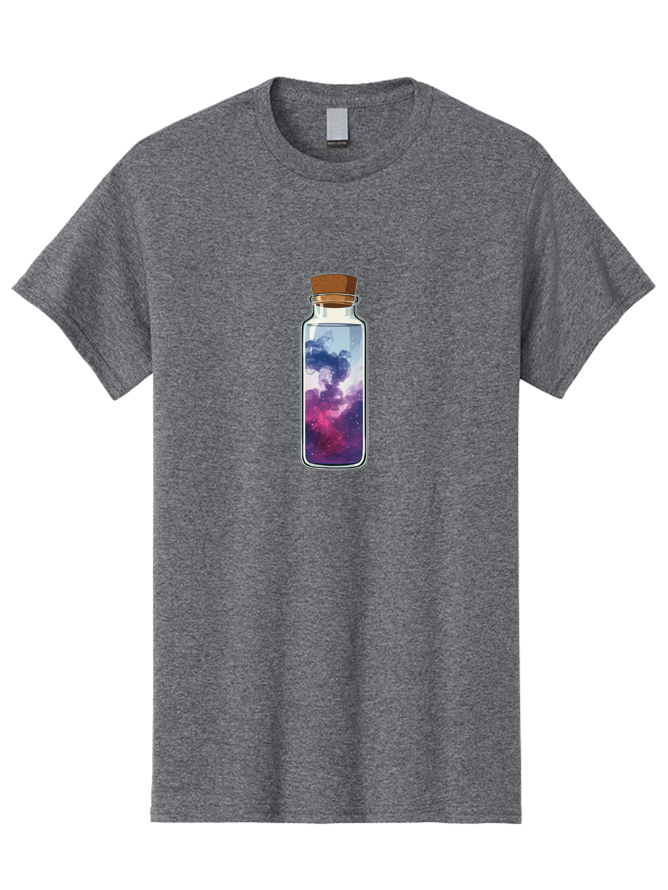 Galaxy-In-A-Bottle-1 Men'S Graphic Tee, 100% Cotton, Comfortable Casual Summer Wear, Machine Washable, Vintage Camera, Old Camera, Antique Camera, Black Camera, Classic Photography, Photography Equipment, Nostalgic Device, Film Camera, Bai963