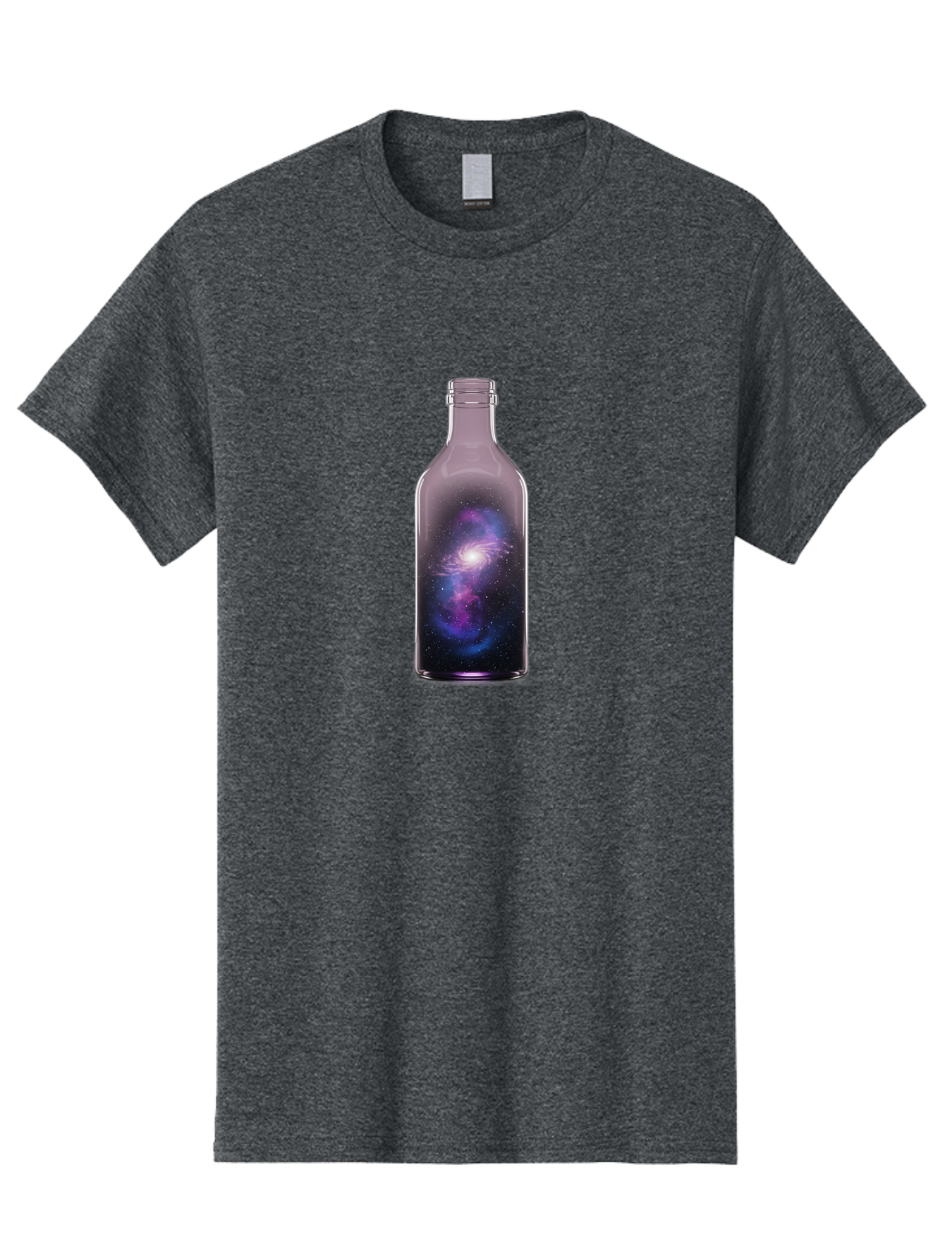 Galaxy-In-A-Bottle-11 Men'S Graphic Tee, 100% Cotton, Comfortable Casual Summer Wear, Machine Washable, Vintage Camera, Old Camera, Antique Camera, Black Camera, Classic Photography, Photography Equipment, Nostalgic Device, Film Camera, Bai965