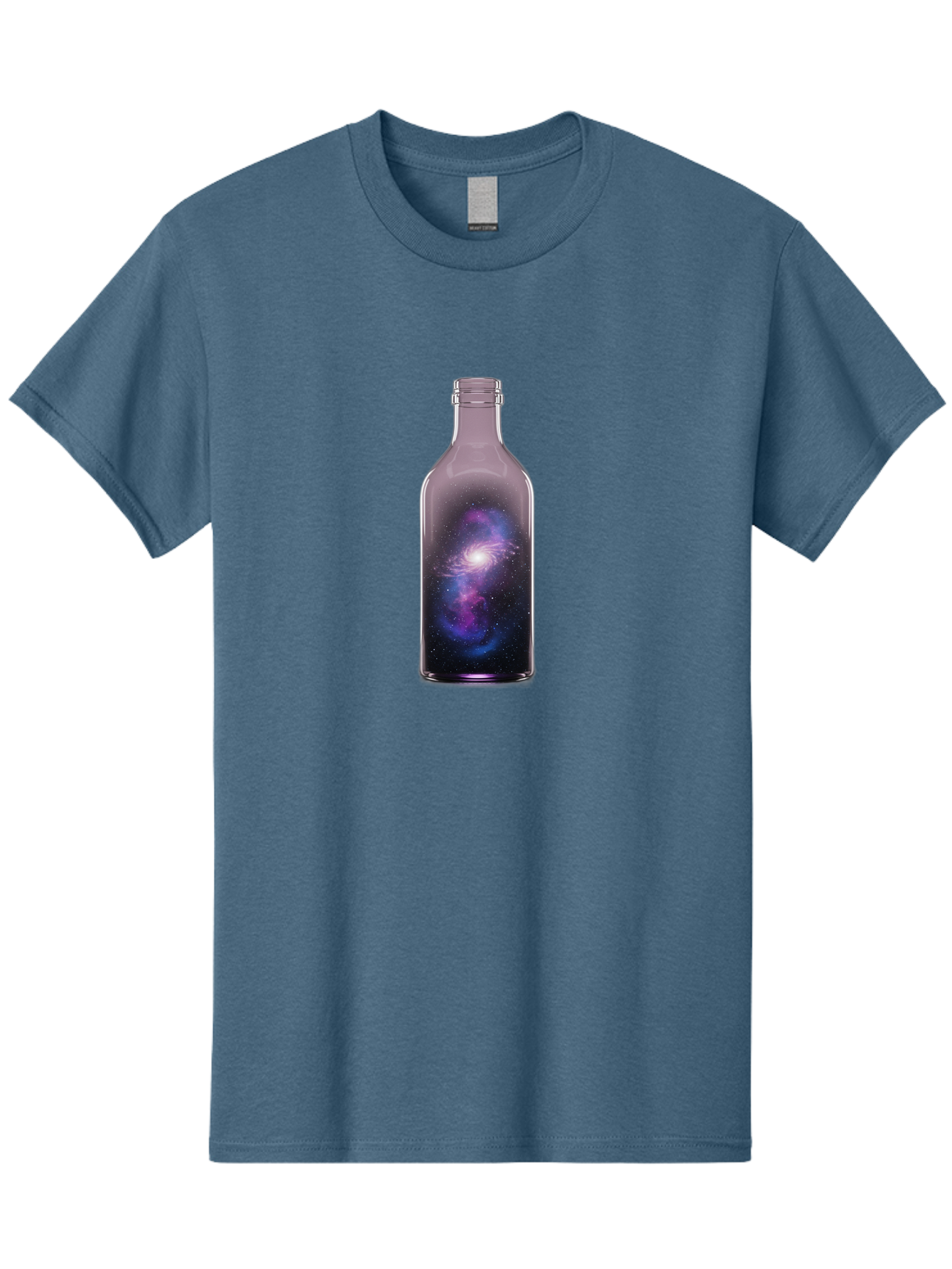 Galaxy-In-A-Bottle-11 Men'S Graphic Tee, 100% Cotton, Comfortable Casual Summer Wear, Machine Washable, Vintage Camera, Old Camera, Antique Camera, Black Camera, Classic Photography, Photography Equipment, Nostalgic Device, Film Camera, Bai965