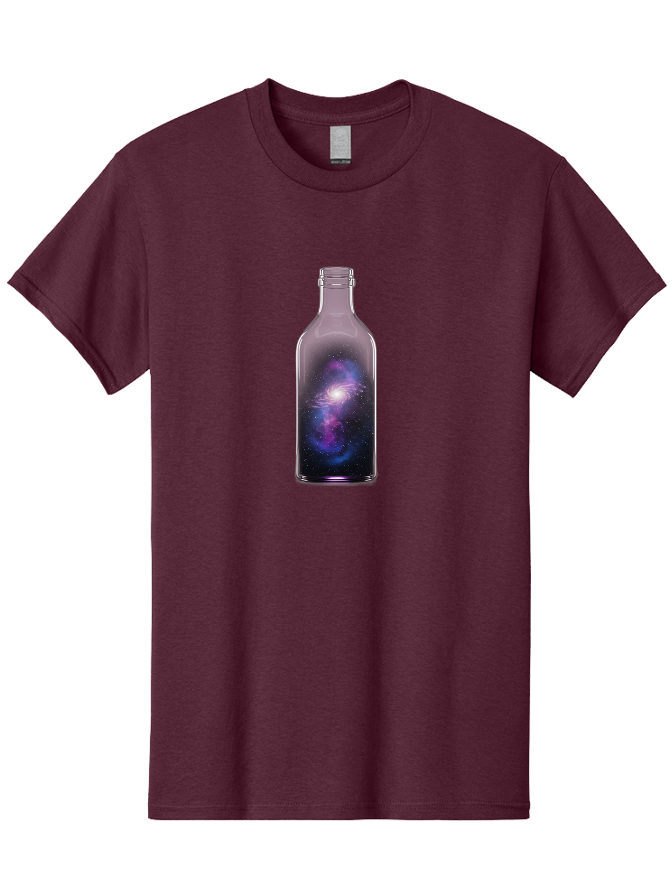 Galaxy-In-A-Bottle-11 Men'S Graphic Tee, 100% Cotton, Comfortable Casual Summer Wear, Machine Washable, Vintage Camera, Old Camera, Antique Camera, Black Camera, Classic Photography, Photography Equipment, Nostalgic Device, Film Camera, Bai965