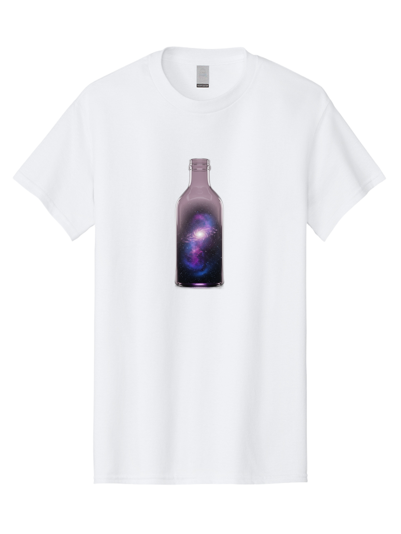 Galaxy-In-A-Bottle-11 Men'S Graphic Tee, 100% Cotton, Comfortable Casual Summer Wear, Machine Washable, Vintage Camera, Old Camera, Antique Camera, Black Camera, Classic Photography, Photography Equipment, Nostalgic Device, Film Camera, Bai965