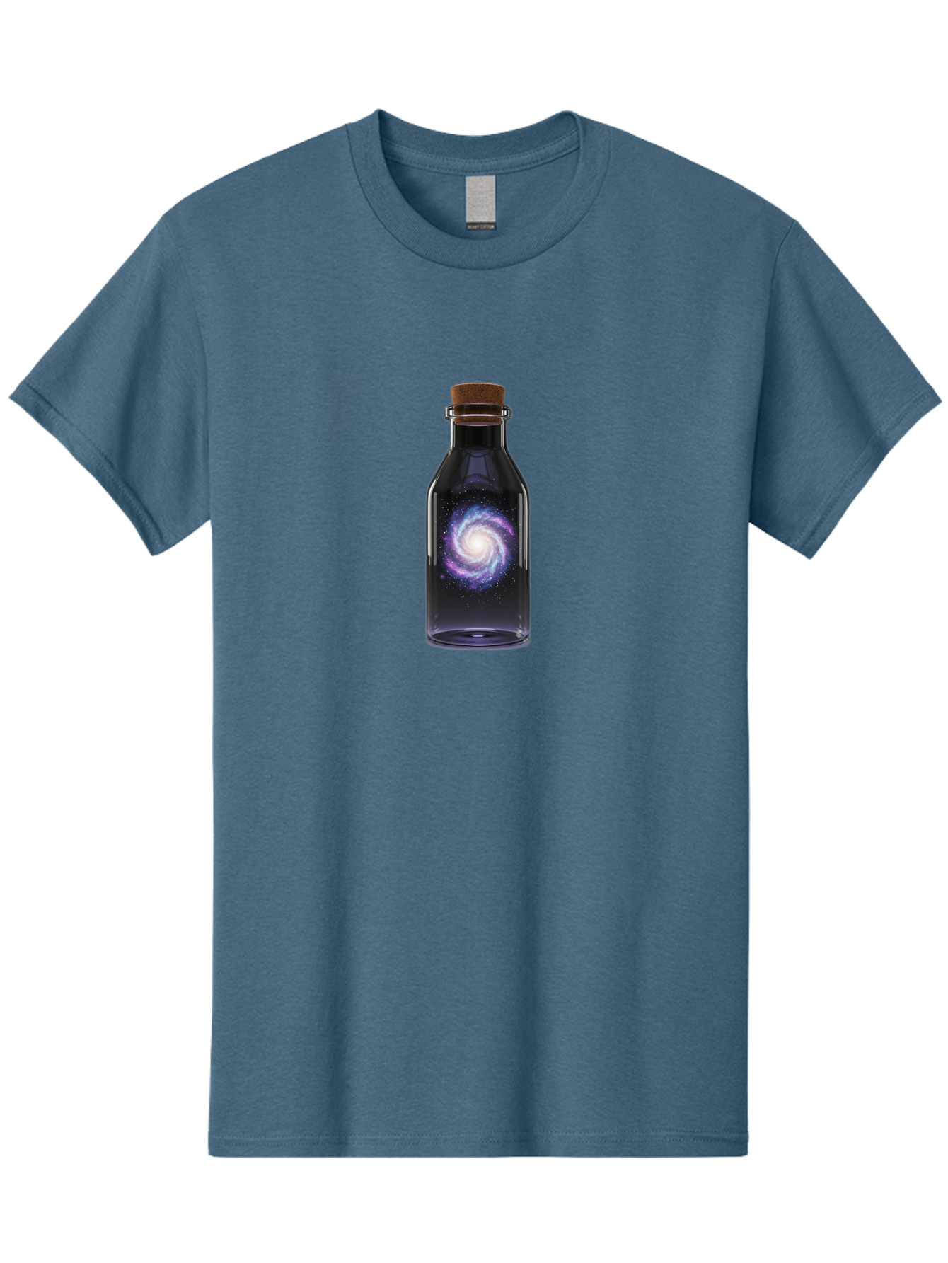 Galaxy-In-A-Bottle-12 Men'S Graphic Tee, 100% Cotton, Comfortable Casual Summer Wear, Machine Washable, Vintage Camera, Old Camera, Antique Camera, Black Camera, Classic Photography, Photography Equipment, Nostalgic Device, Film Camera, Bai966