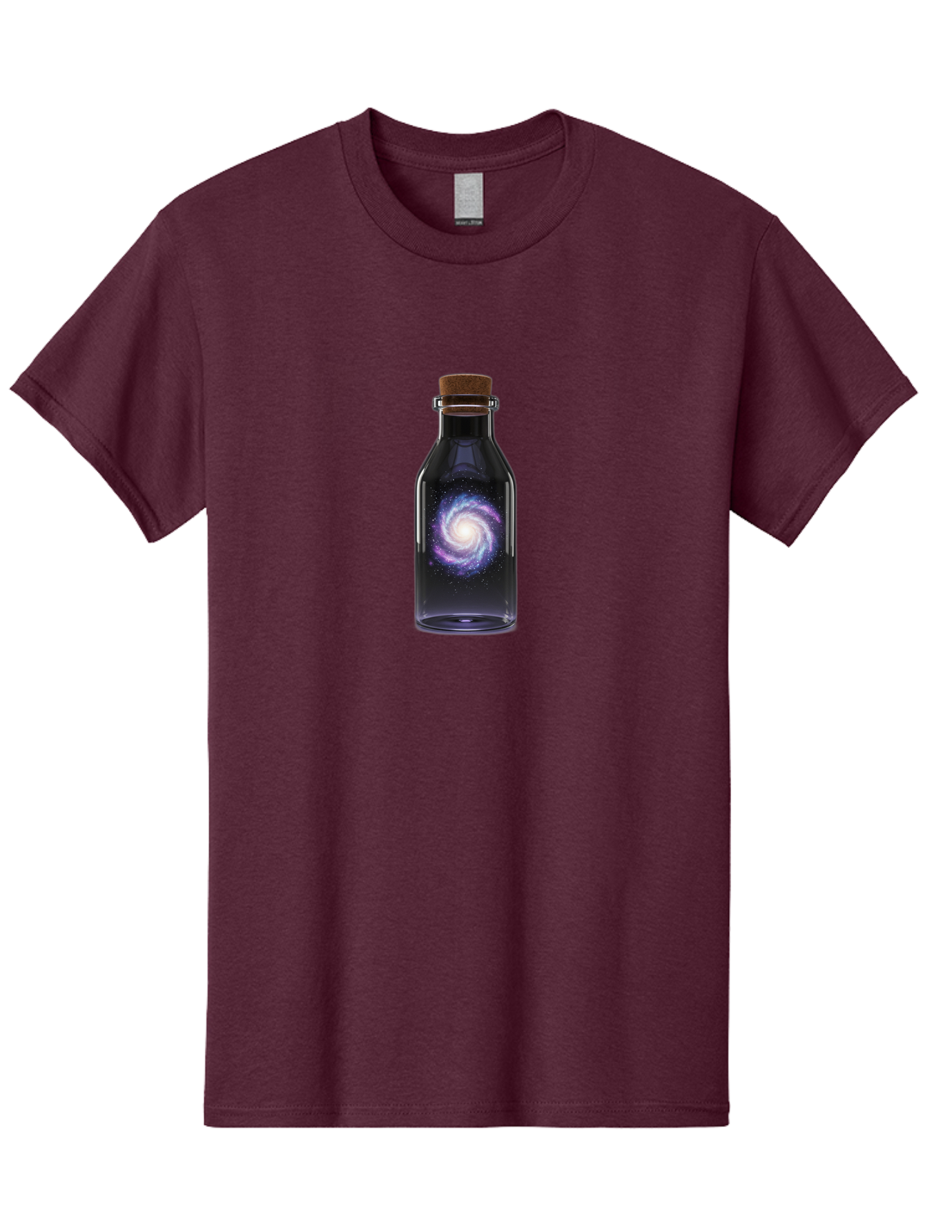 Galaxy-In-A-Bottle-12 Men'S Graphic Tee, 100% Cotton, Comfortable Casual Summer Wear, Machine Washable, Vintage Camera, Old Camera, Antique Camera, Black Camera, Classic Photography, Photography Equipment, Nostalgic Device, Film Camera, Bai966
